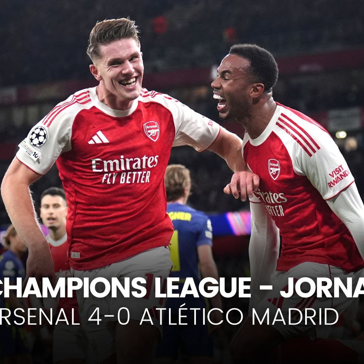 Los goles del Arsenal 4 - 0 Atlético | Rojiblancos visitan al dentista en Londres