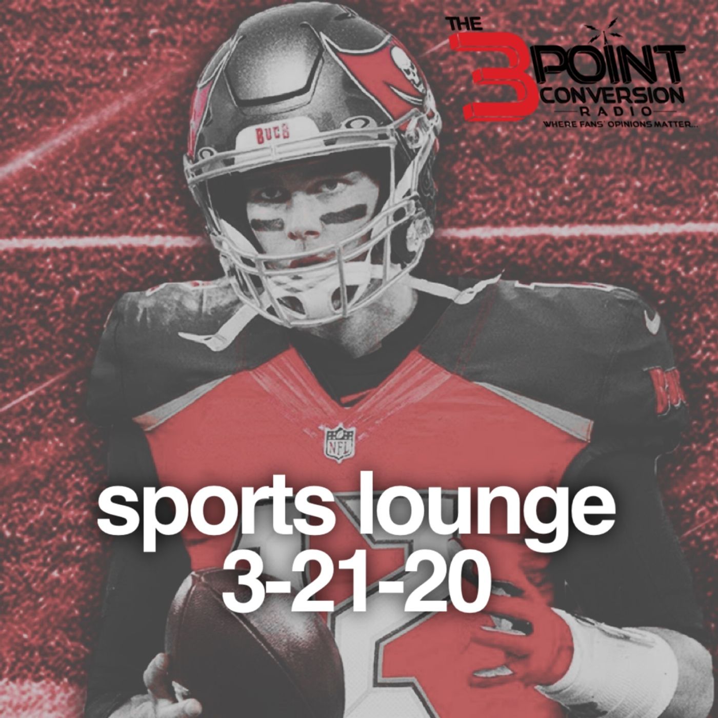 The 3 Point Conversion Sports Lounge- Wild NFC South, Where Will Jameis And Cam End Up, De'Vondre Campbell Interview, Best Football Movies episode artwork