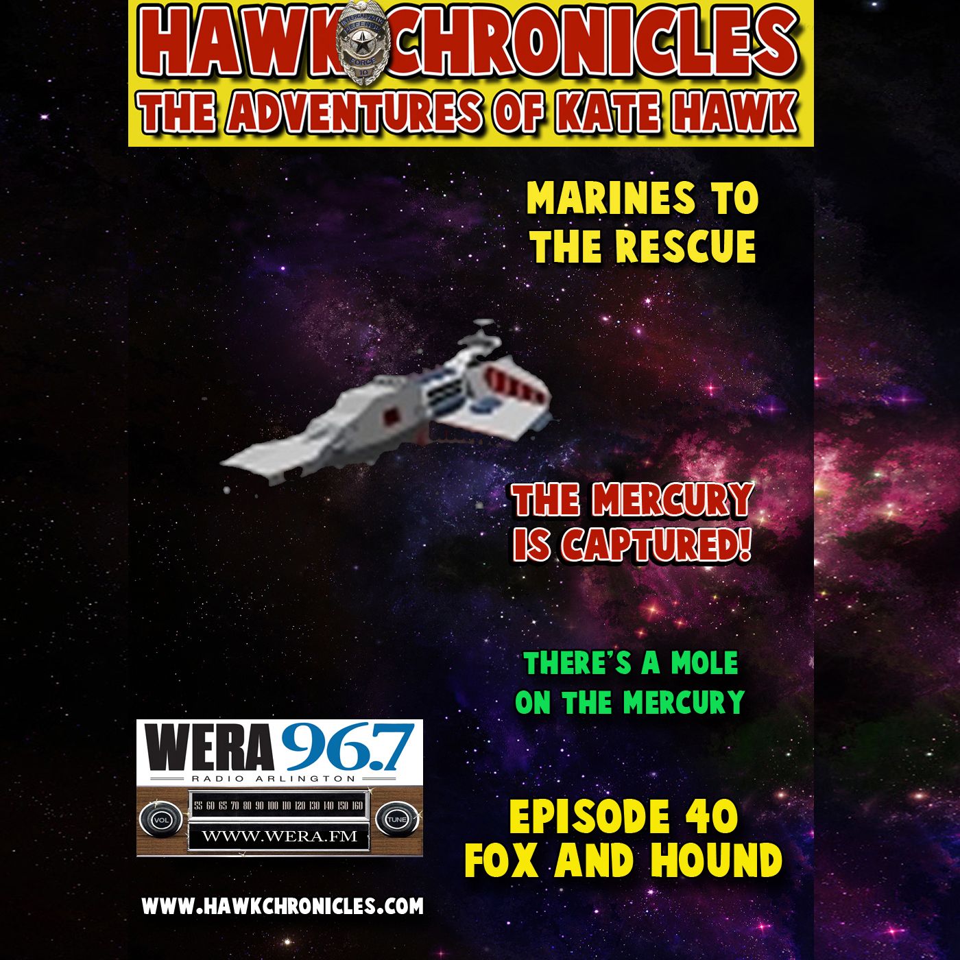 Episode 40 Hawk Chronicles "Fox and Hound" episode artwork