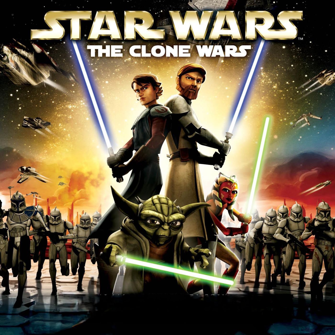Star Wars: The Clone Wars 2008 episode artwork