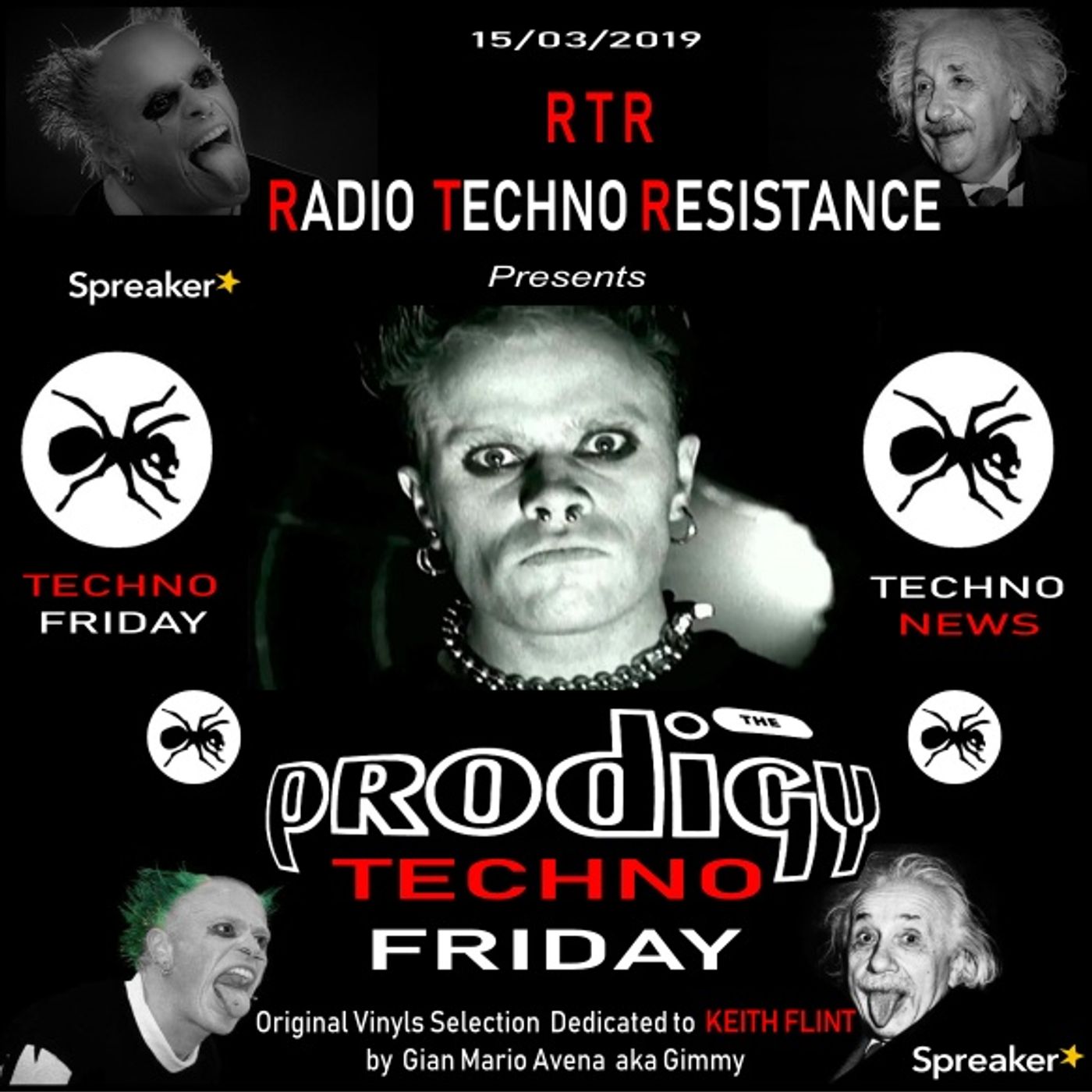 RTR / RADIO-TECHNO-RESISTANCE      100% Techno Electronic Music
