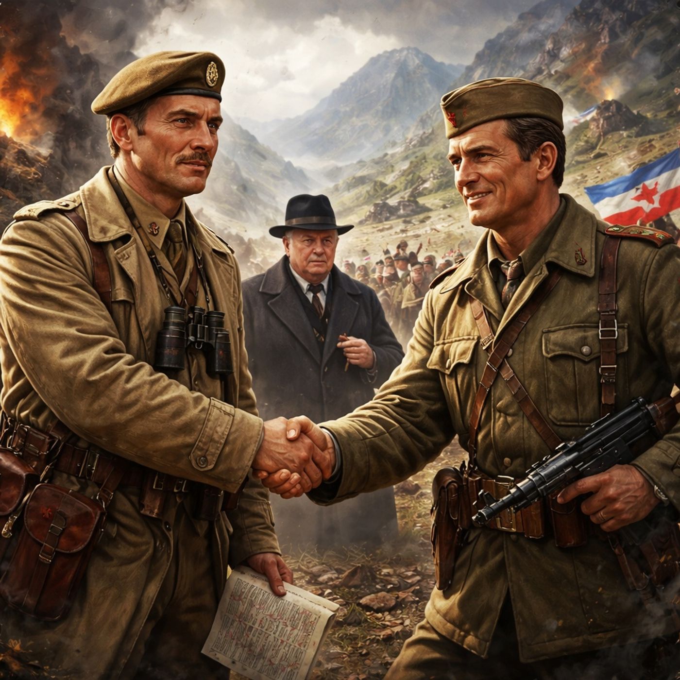 تشرشل وخيانة يوغوسلافيا الشيوعية