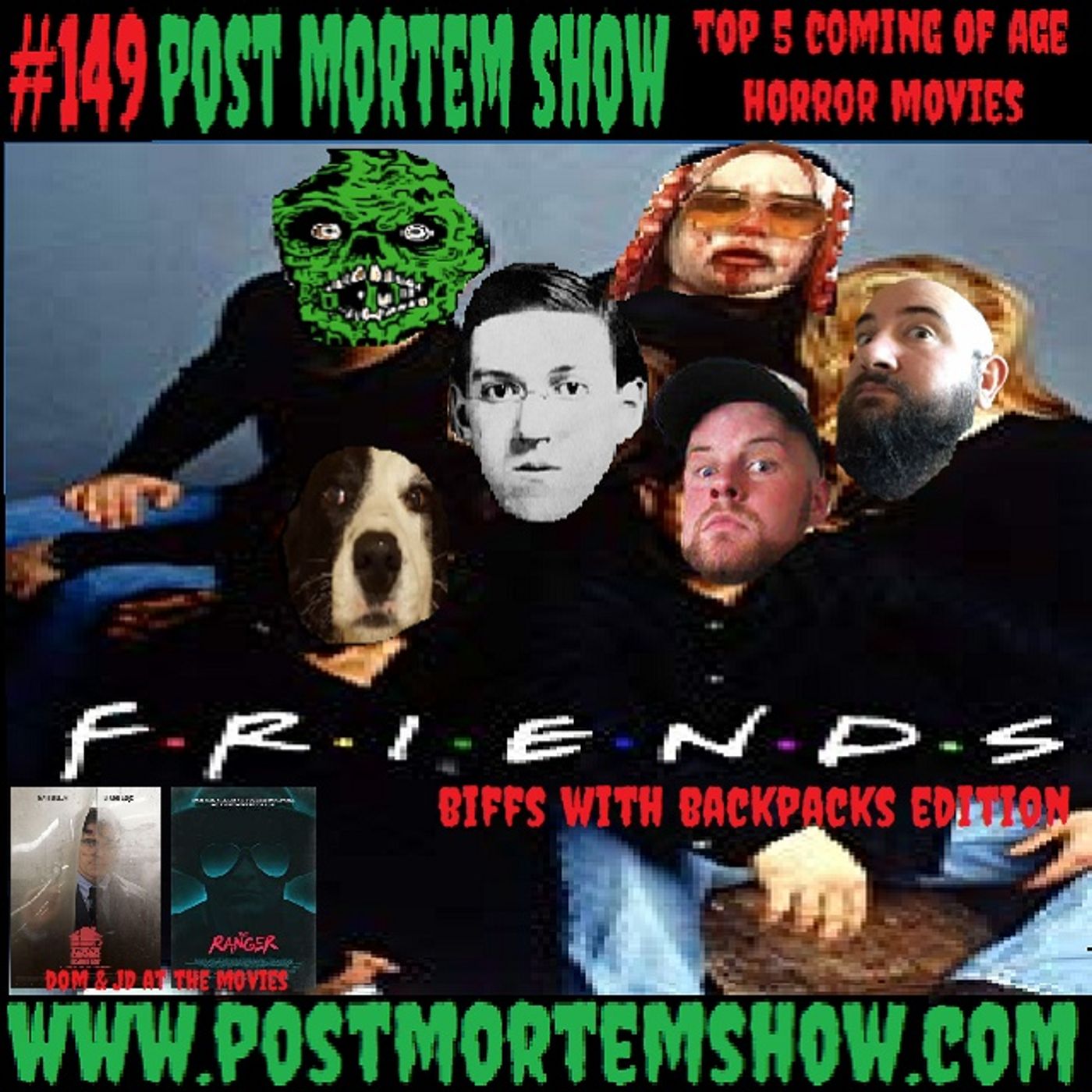 e149 - Biffs with Backpacks (Top 5 Coming of Age Horror Movies) episode artwork