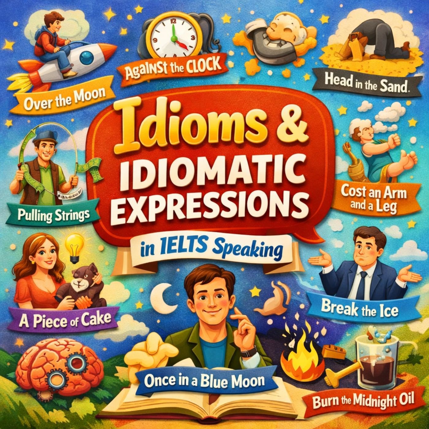 Idioms and Idiomatic Expressions for IELTS Speaking episode artwork