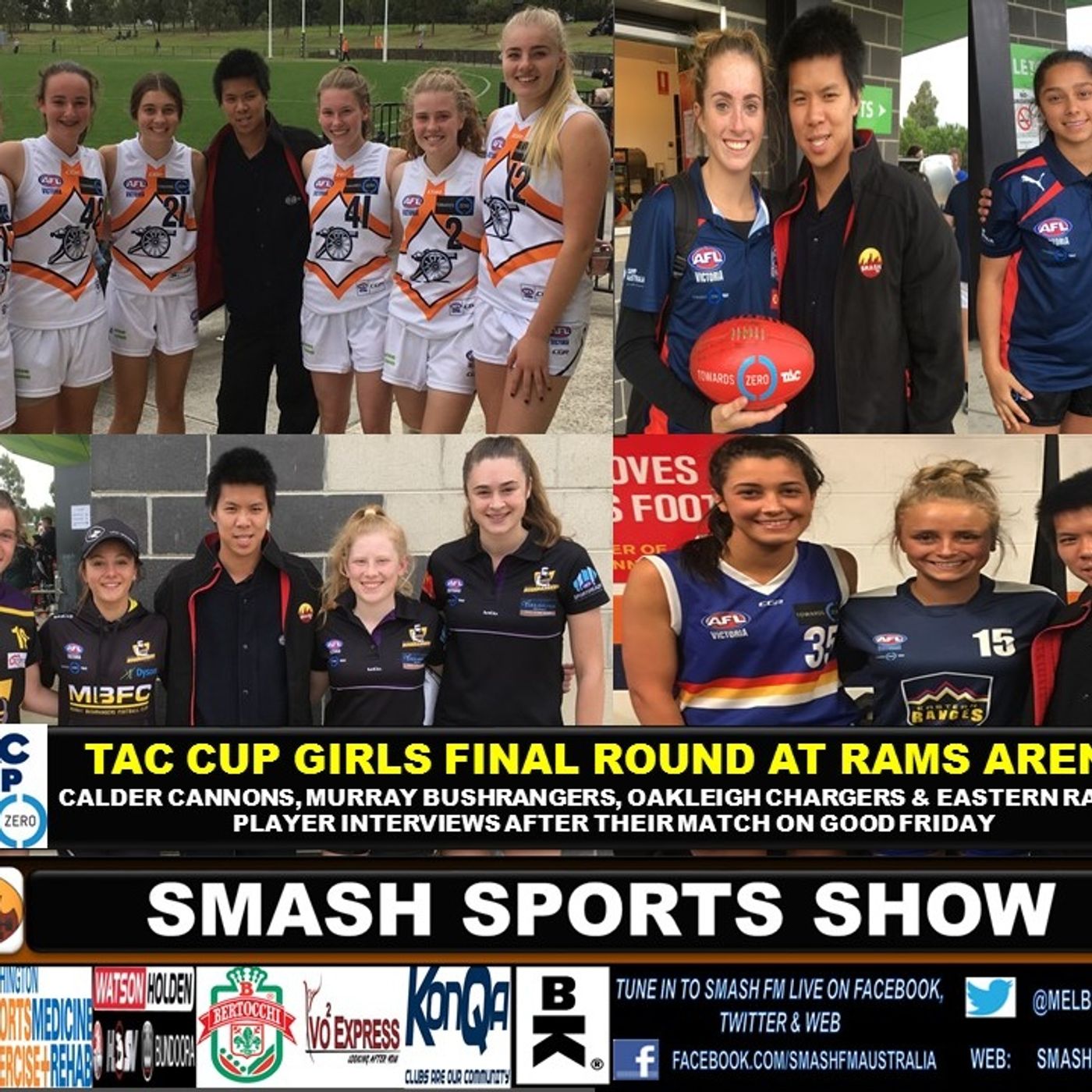 SSS: TAC CUP GIRLS FOOTBALL AT CRAIGIEBURN 140417 episode artwork
