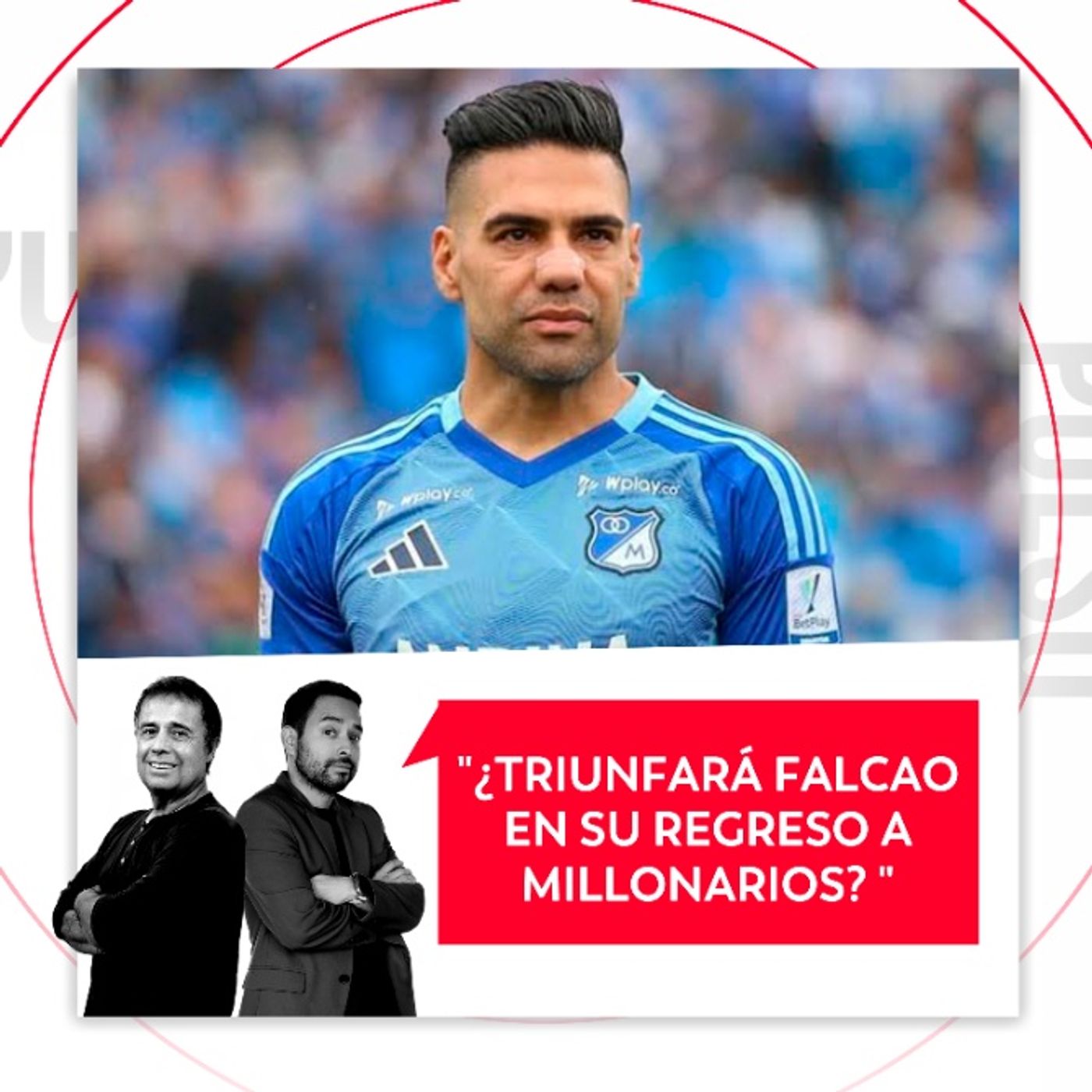 ¿Triunfará Falcao en su regreso a Millonarios?