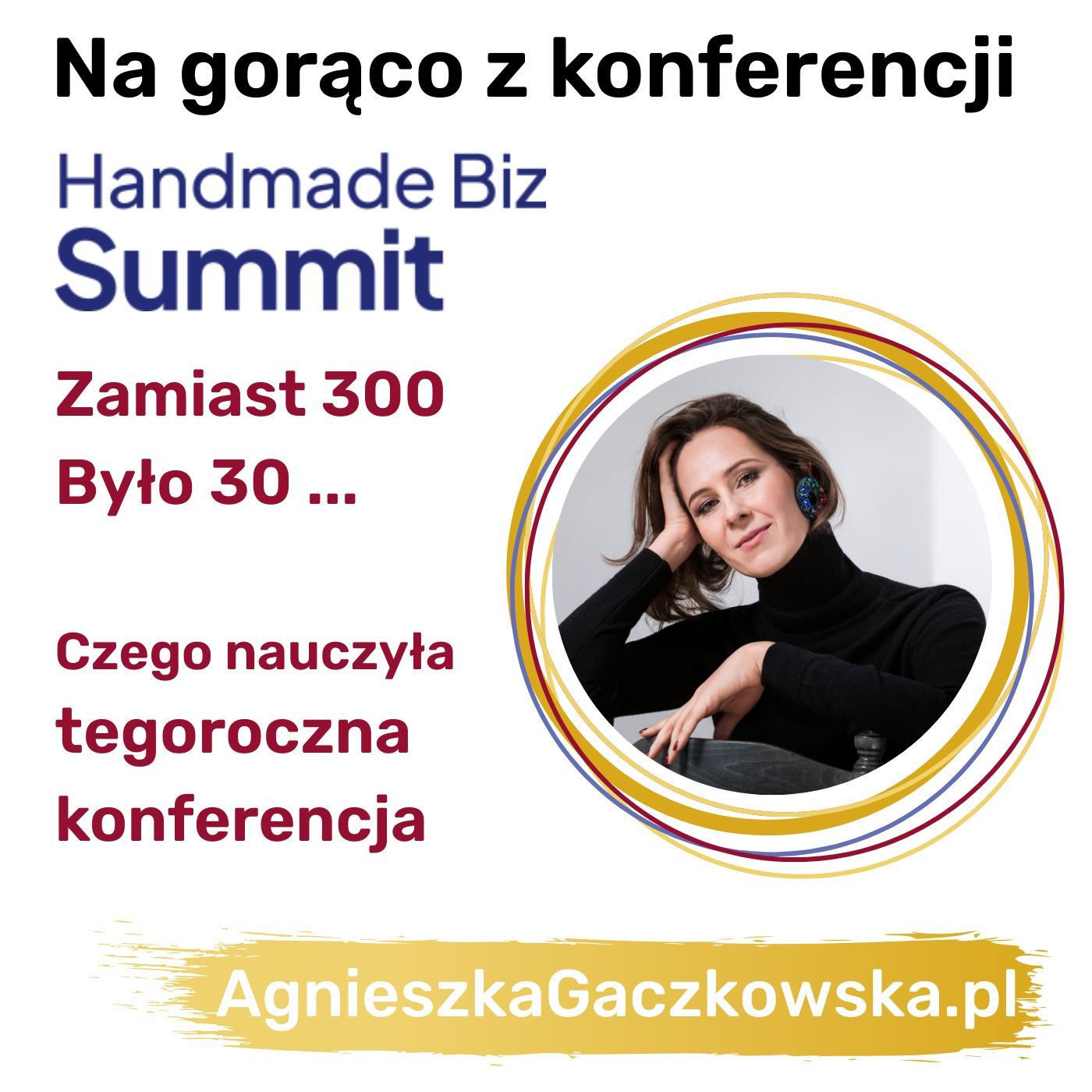 #286 Miało być 300, było 30 - czego nauczyła tegoroczna konferencja HandmadeBizSummit episode artwork