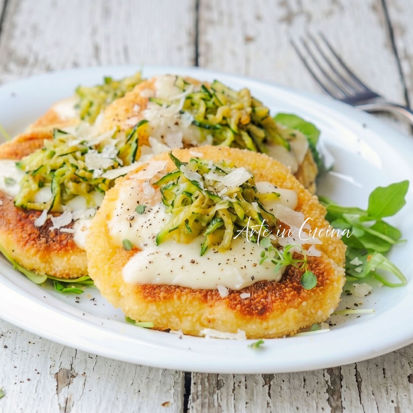 PIZZETTE di PATATE con ZUCCHINE