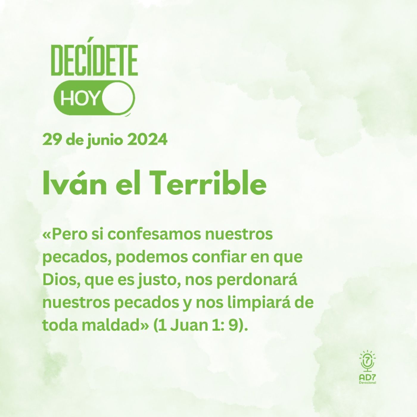 Iván el Terrible | Devocional de Jóvenes | 29 de junio 2024