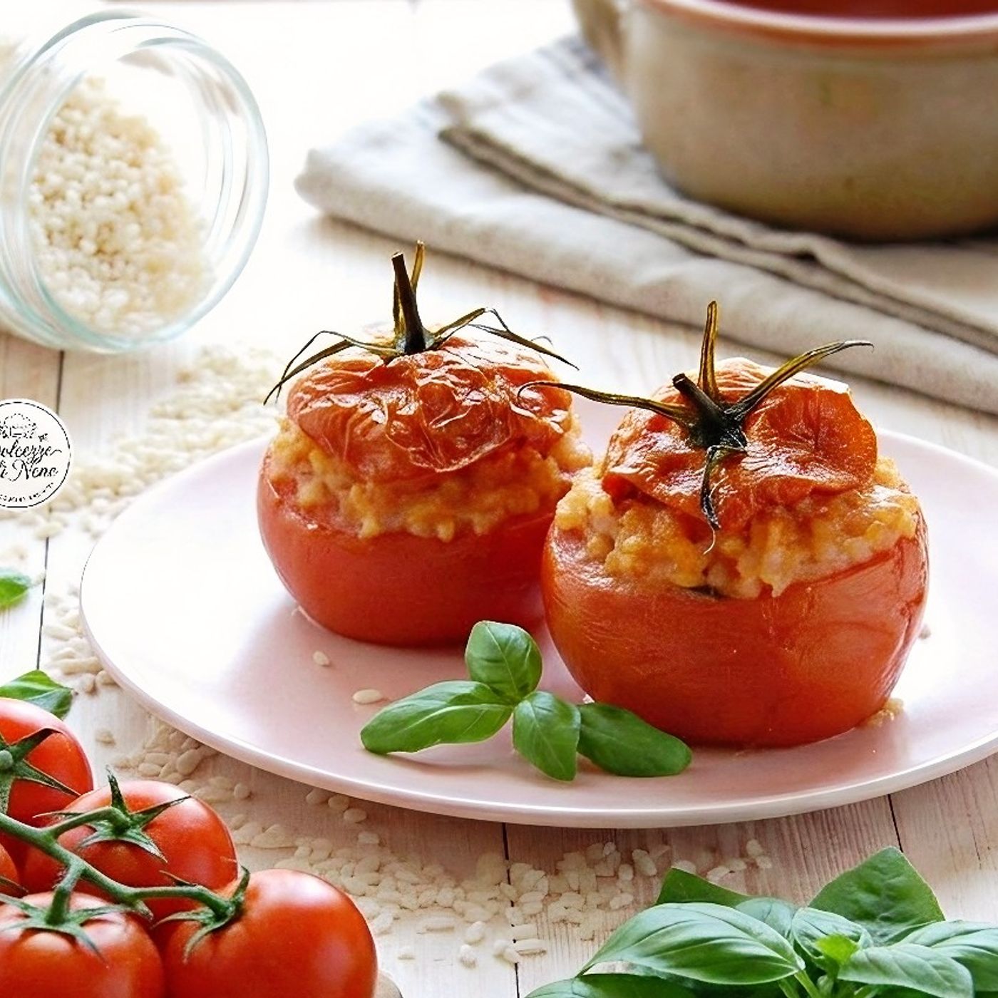 POMODORI RIPIENI DI RISO E MOZZARELLA episode artwork