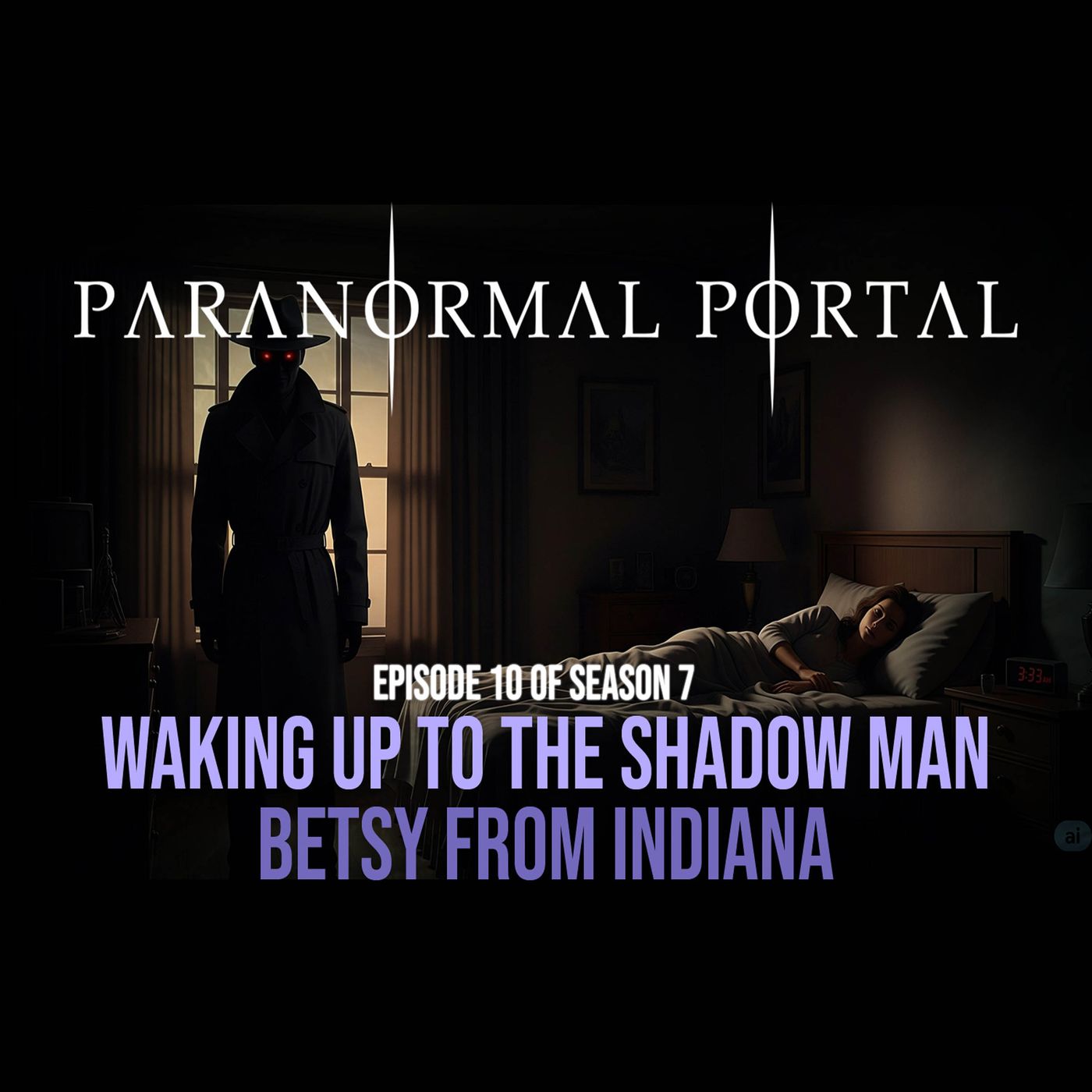 S7EP10 - Waking Up To The Shadow Man - Betsy From Indiana episode artwork