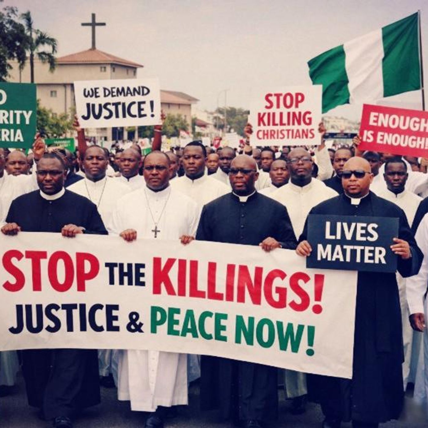 Nigeria:  Catholic priests protest mass murder in southern communities