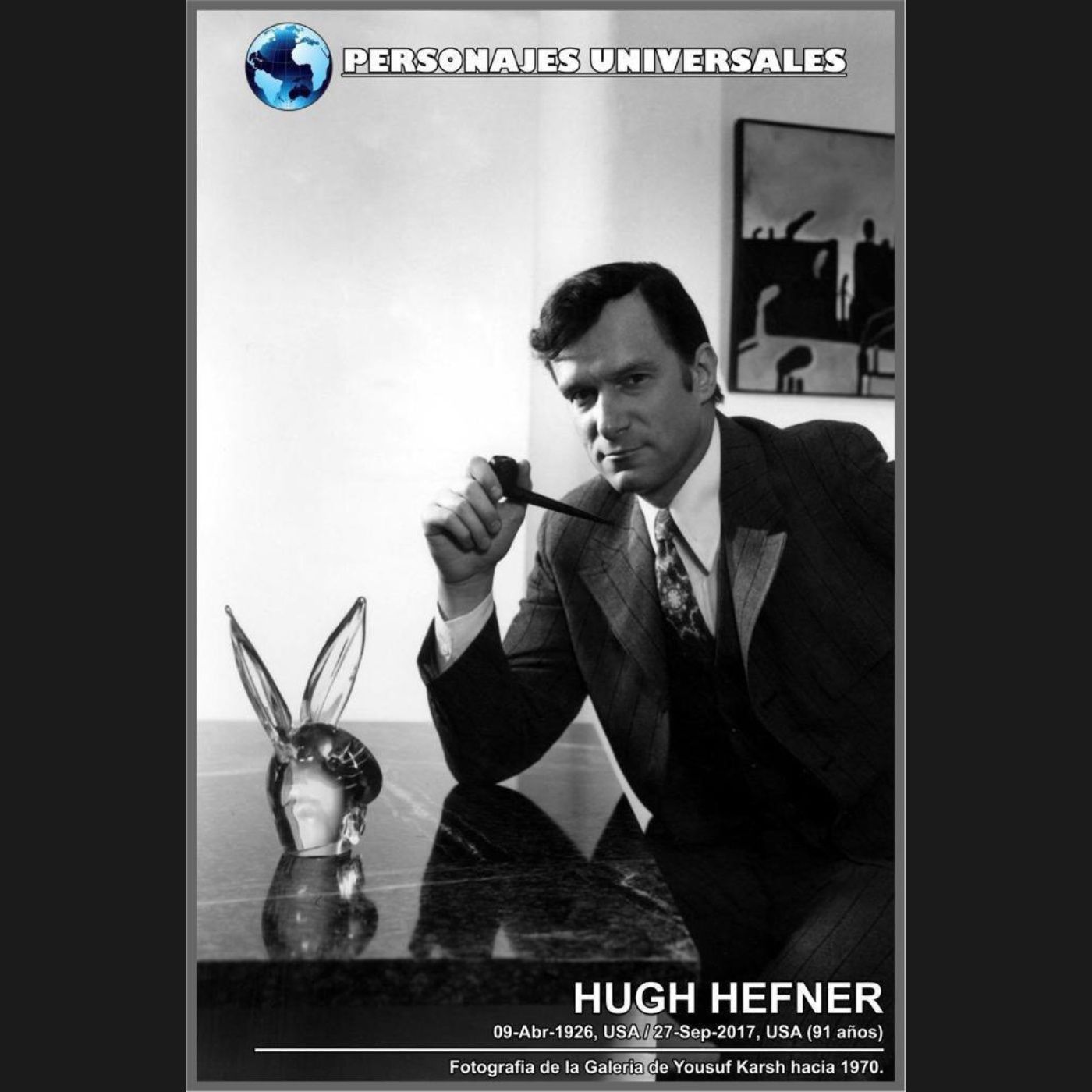 Hugh Hefner Biografia 72 de Personajes Universales por Carlos Laya episode artwork