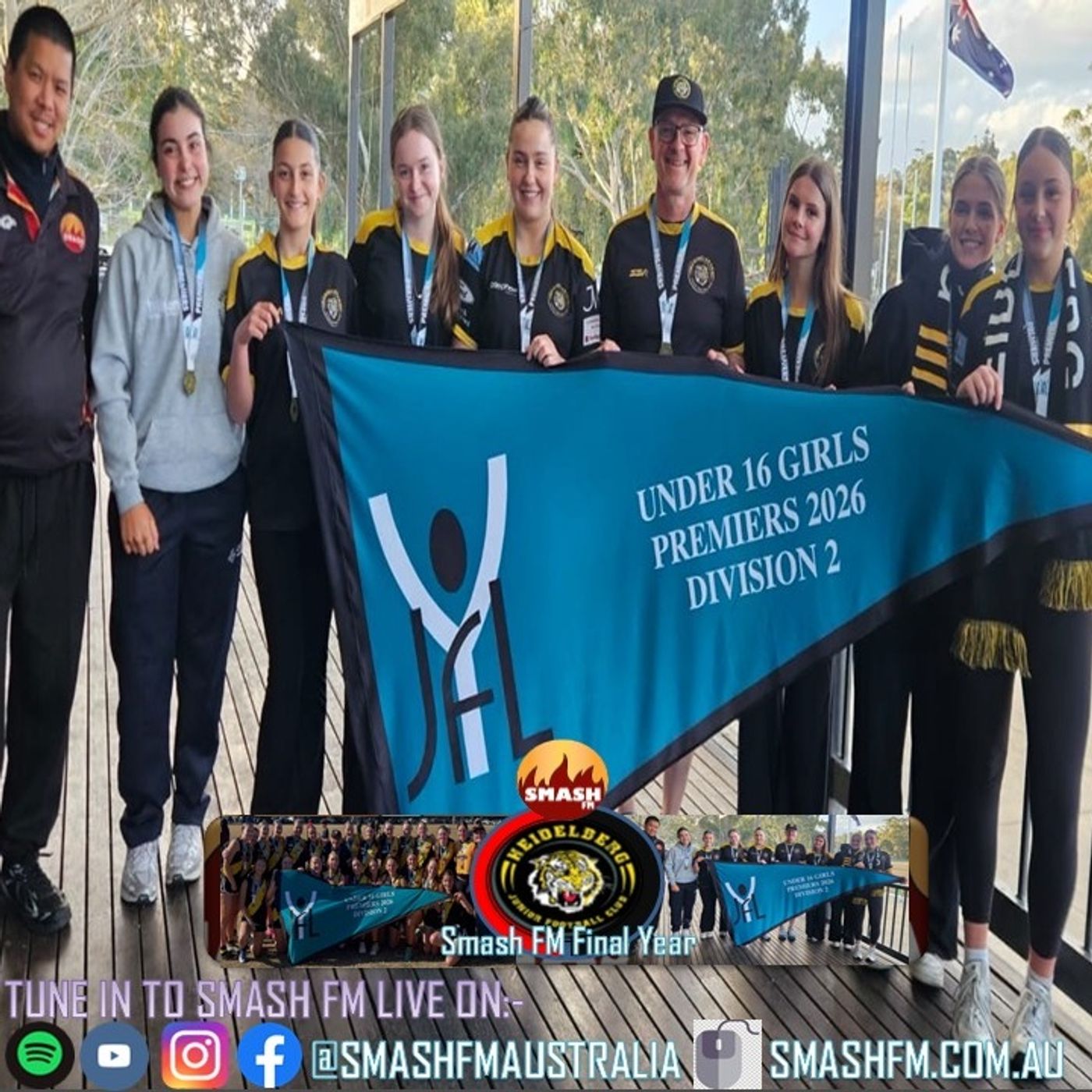 SSSFY26: Heidelberg JFC YJFL26 Under 16 Girls Division 2 Premiership Interviews 030926 episode artwork