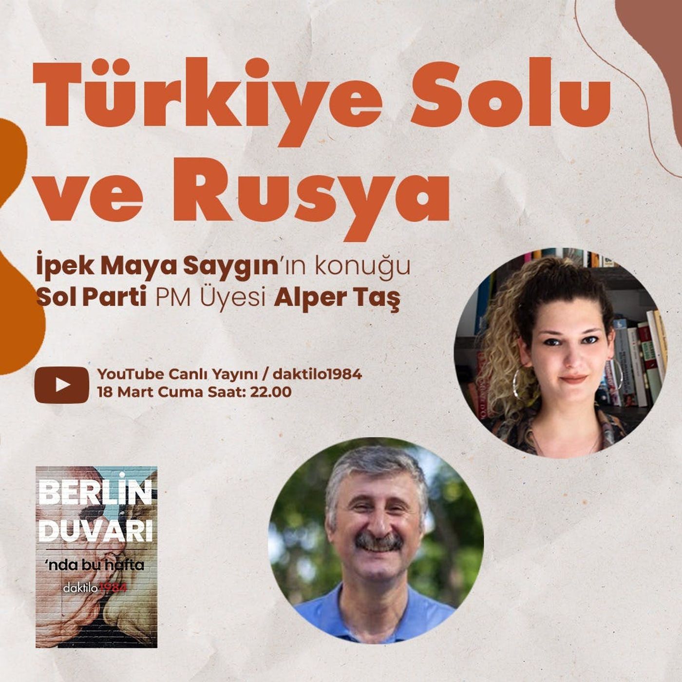 Türkiye Solu ve Rusya | Konuk: Sol Parti PM Üyesi Alper Taş | Berlin Duvarı #12 episode artwork