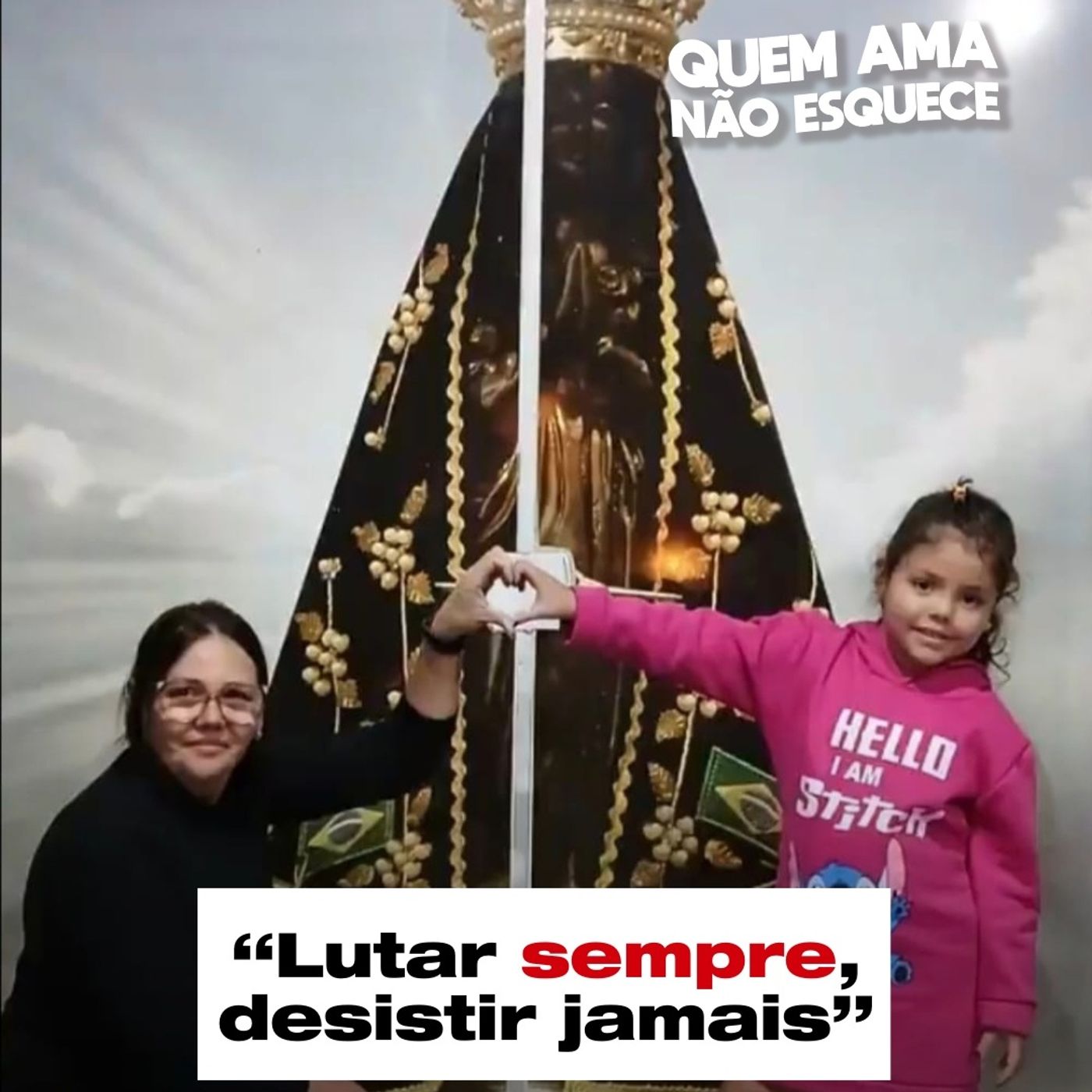 LUTAR SEMPRE, DESISTIR JAMAIS - HISTÓRIA DA MÁRCIA | QUEM AMA NÃO ESQUECE 24/08/25