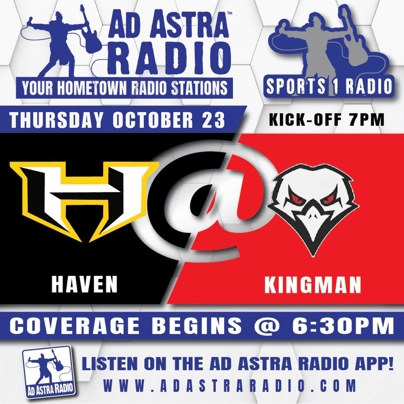 Haven Wildcast at Kingman Eagles Football (October 23, 2025) episode artwork