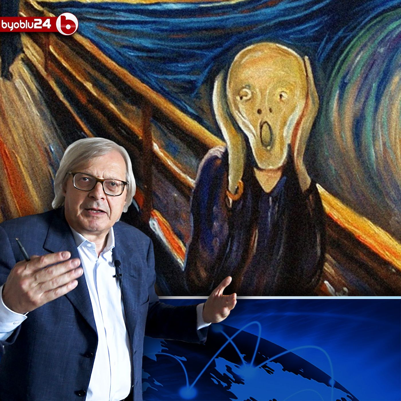 Il momento storico che viviamo in un'opera d'arte: L’Urlo - Una giornata con Sgarbi episode artwork