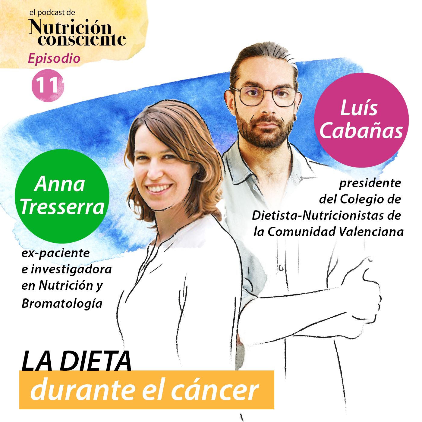 SE01 EP11 - La dieta durante el cáncer. Con Anna Tresserra y Luís Cabañas