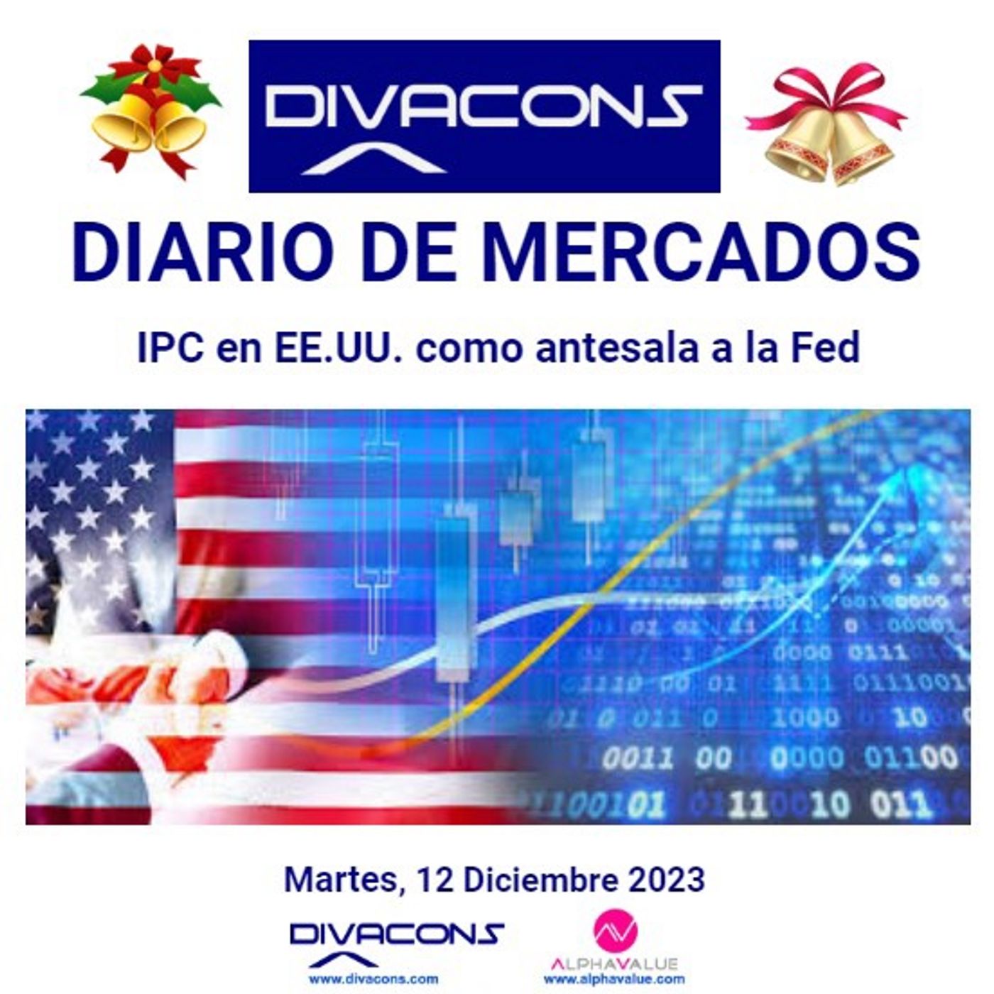 PODCAST en abierto DIARIO DE MERCADOS Martes 12 Dic episode artwork