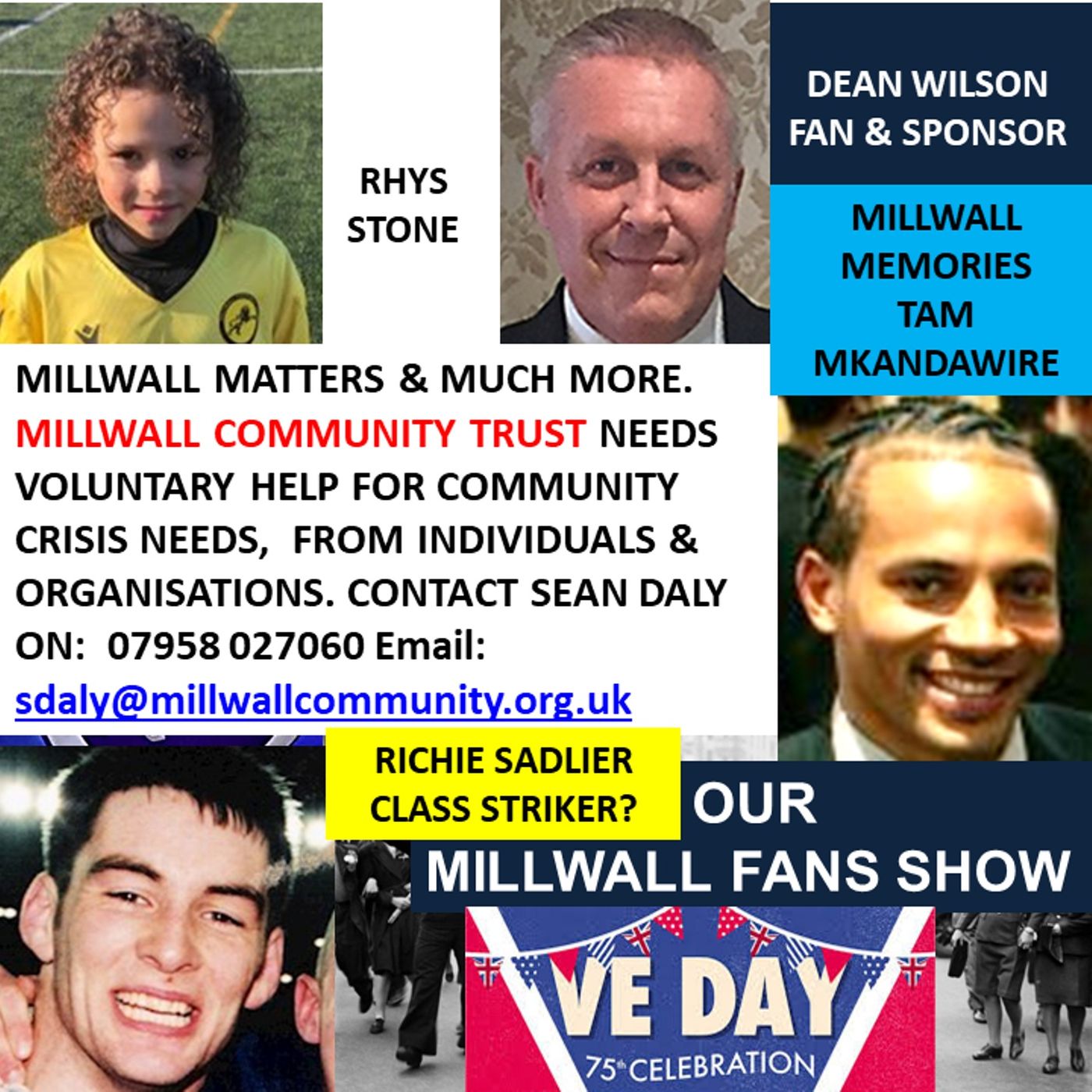 OUR MILLWALL FAN SHOW 080520 Sponsored by Dean Wilson Family Funeral Directors episode artwork
