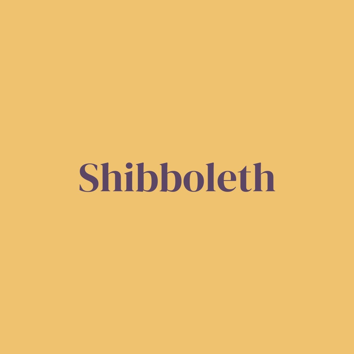 Peculiar Peculiarities - Shibboleth episode artwork
