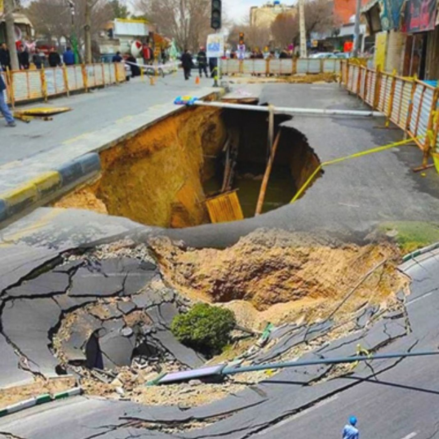 فاجعة فرونشست زمین و نقش سپاه خامنه ای