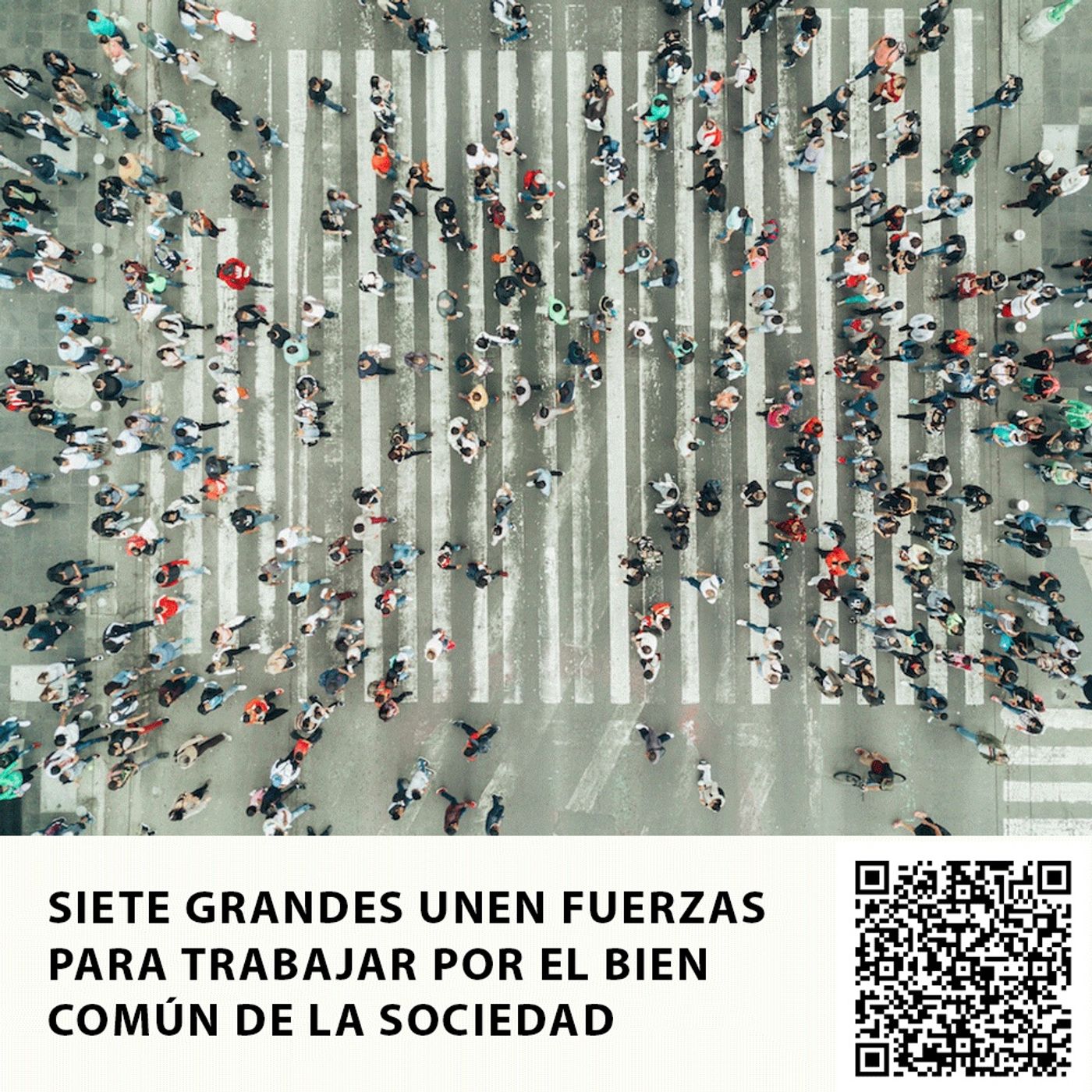 SIETE GRANDES UNEN FUERZAS PARA TRABAJAR POR EL BIEN COMÚN DE LA SOCIEDAD episode artwork