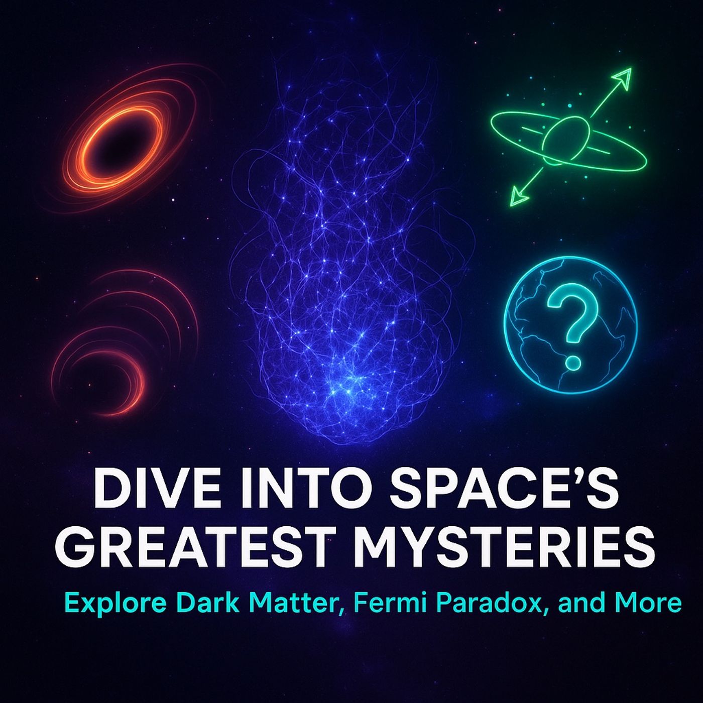 Dive into Space’s Greatest Mysteries | Dark Matter, Fermi Paradox & More episode artwork