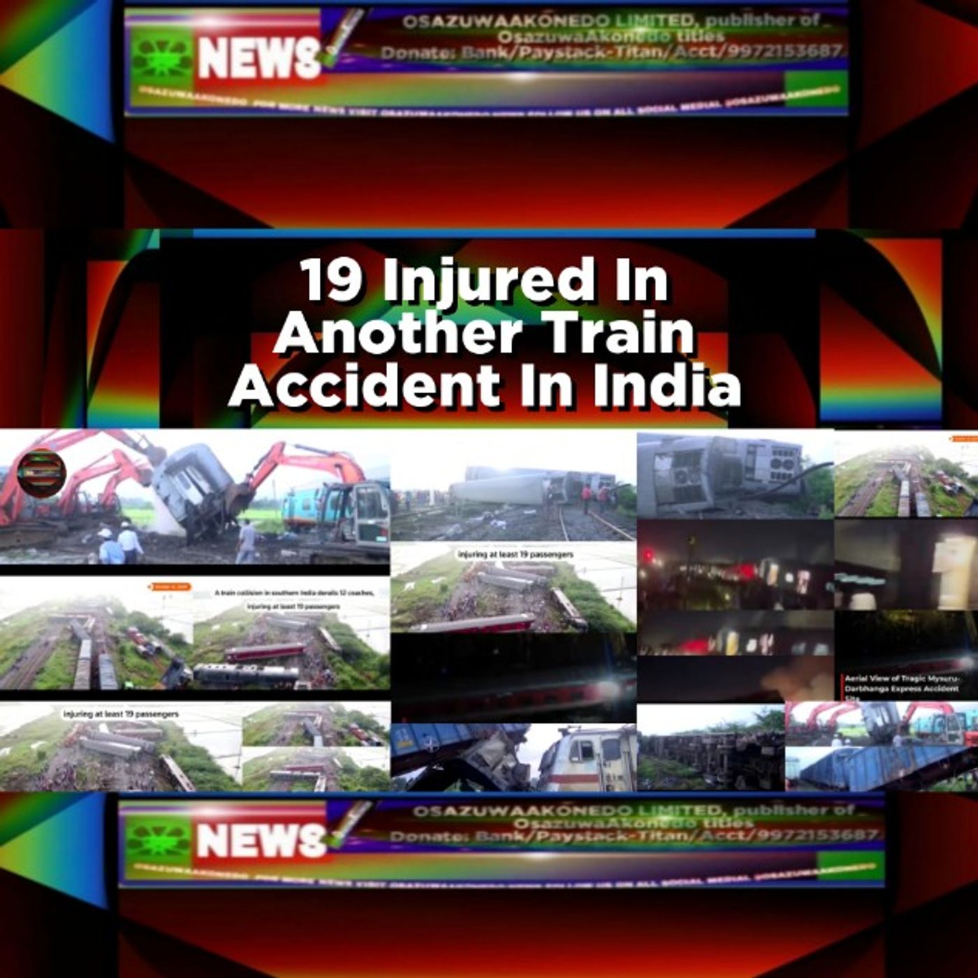 19 Injured In Another Train Accident In India episode artwork