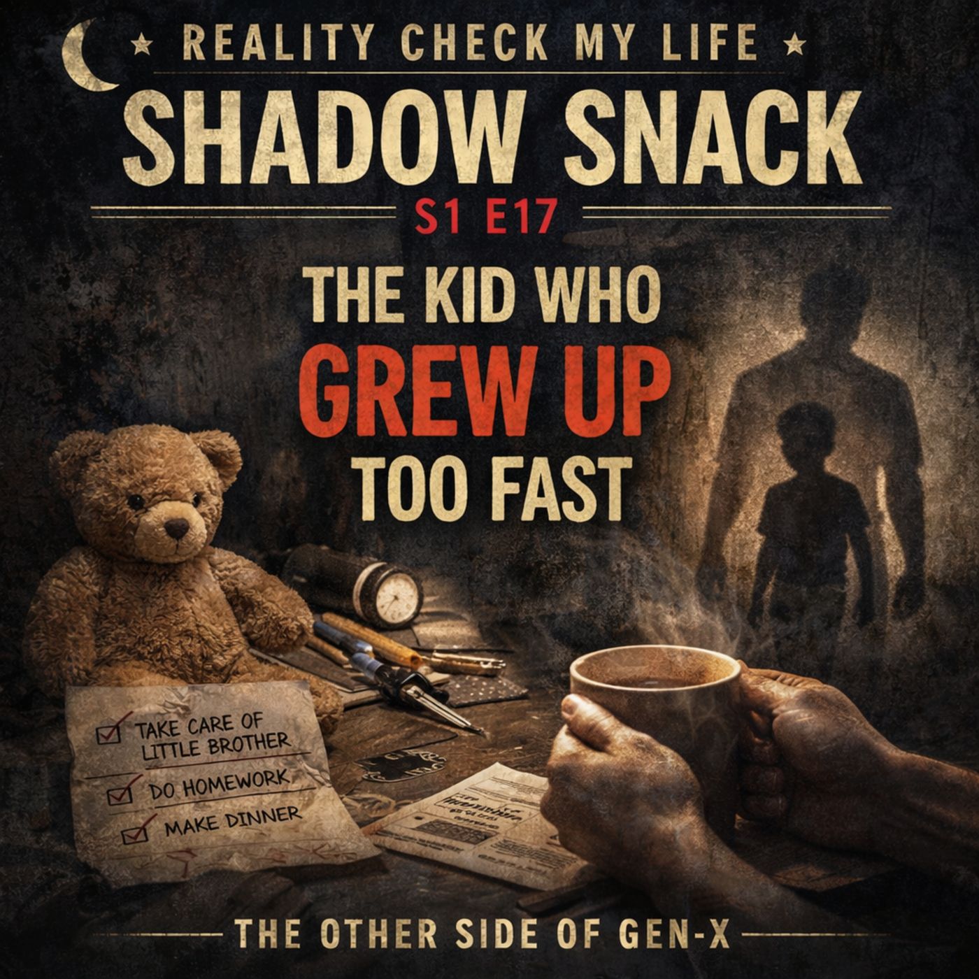 Shadow Snack S1E17: The Kid Who Grew Up Too Fast episode artwork