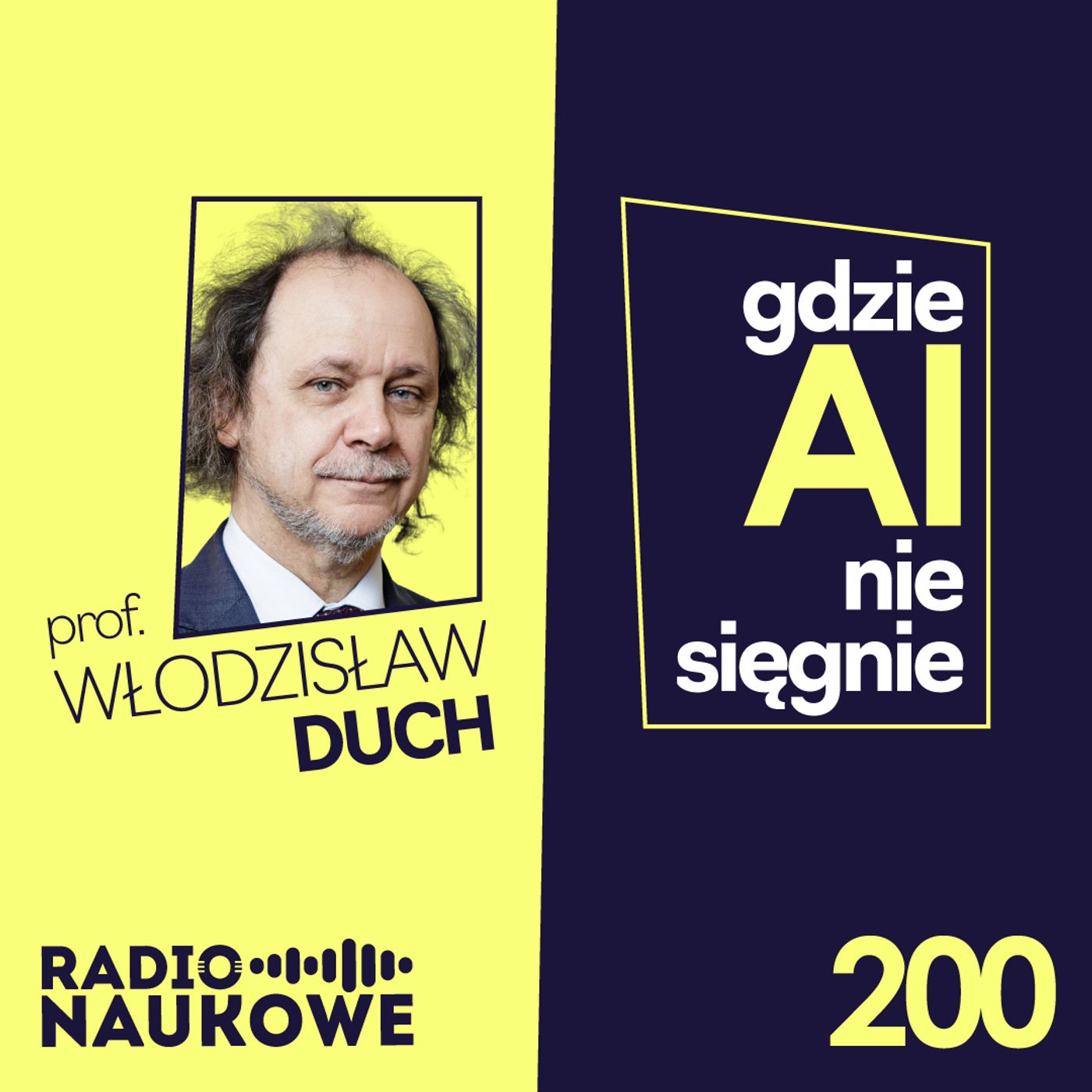 #200 Przyczółki ludzkości. Gdzie sztuczna inteligencja nie sięgnie | prof. Włodzisław Duch