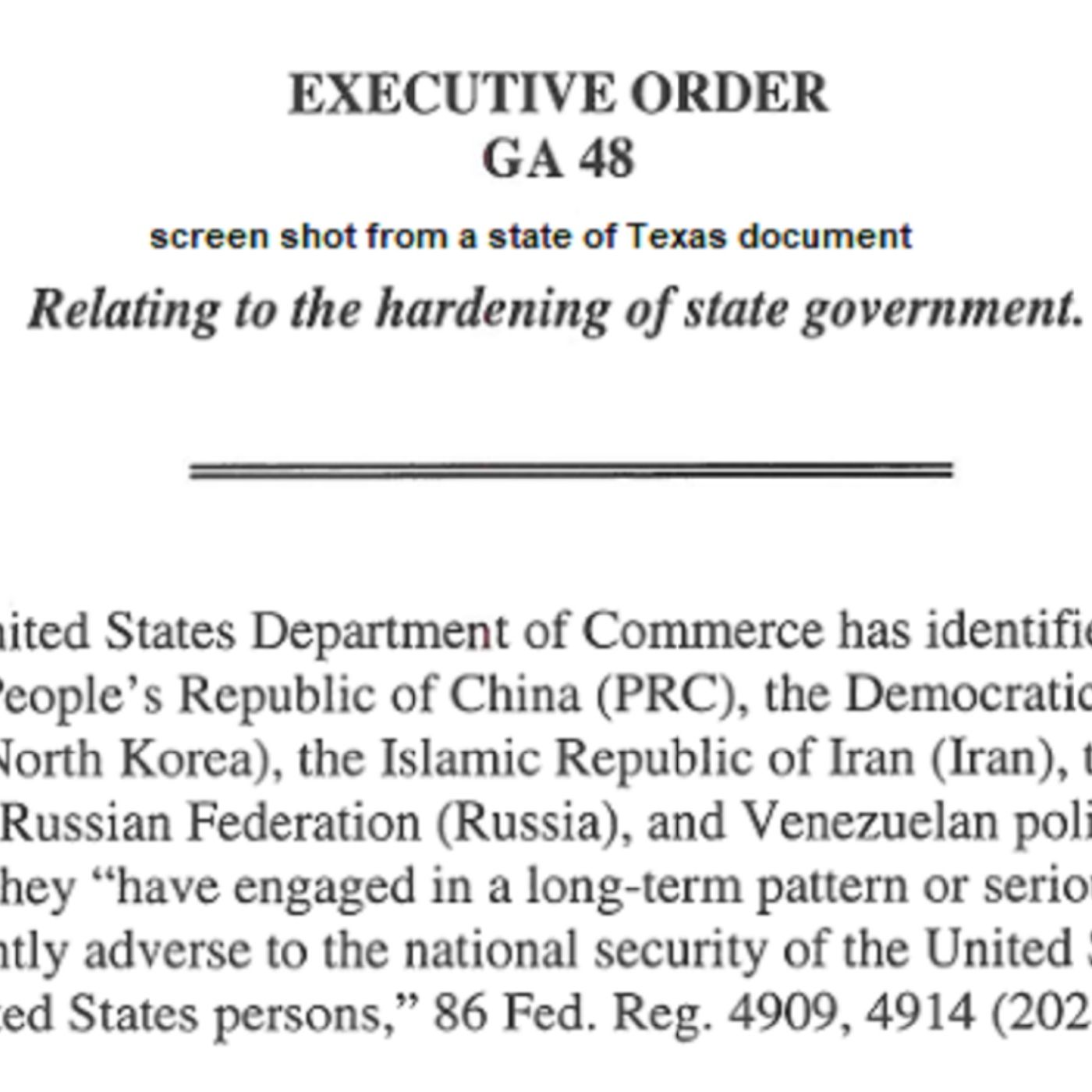 What Texas A&M is doing to comply with a governor's executive order regarding "foreign adversaries"
