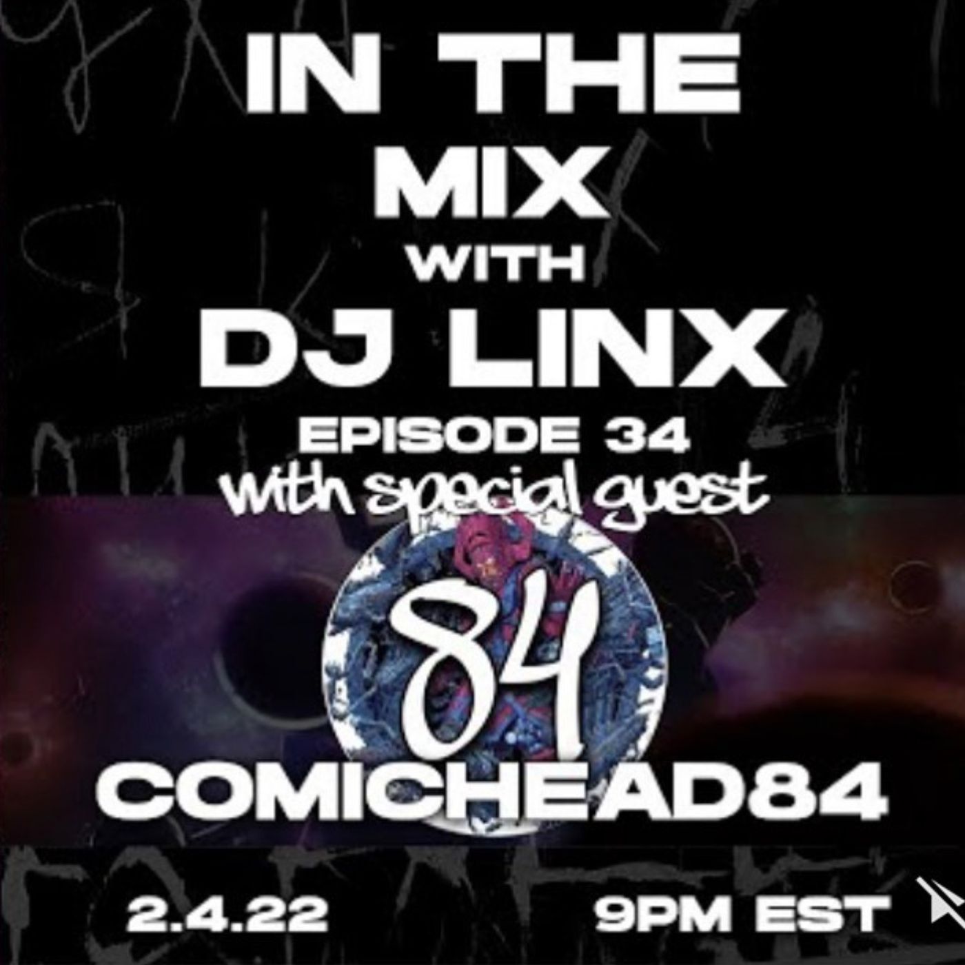 IN THE MIX WITH DJ LINX - EPISODE 34 - SPECIAL GUEST: COMICHEAD84 episode artwork