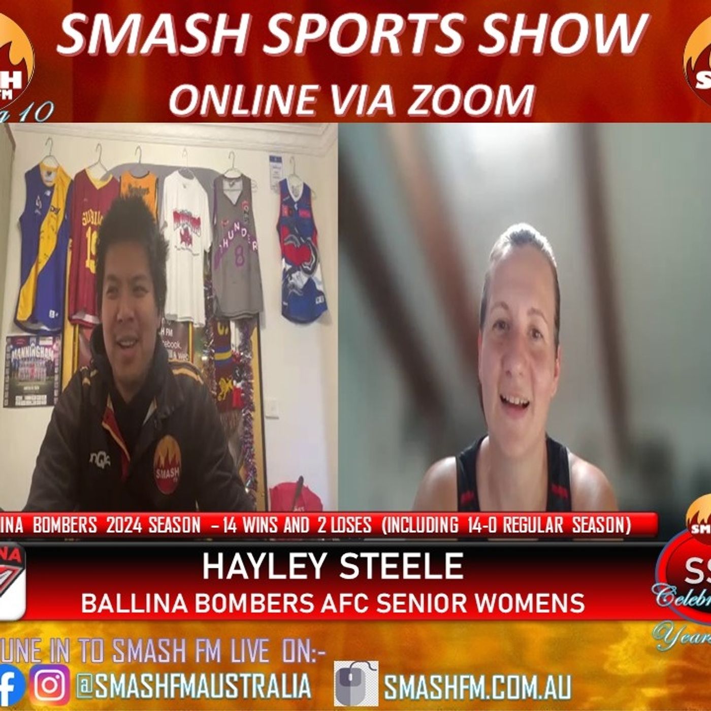 SSS10THYR: Ballina Bombers AFC Senior Womens Interviews 300824