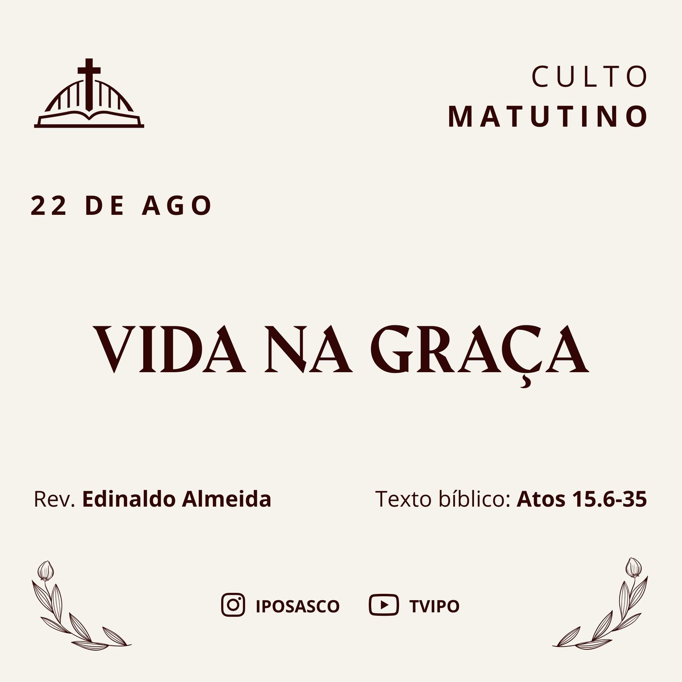 Pregações - Igreja Presbiteriana de Osasco