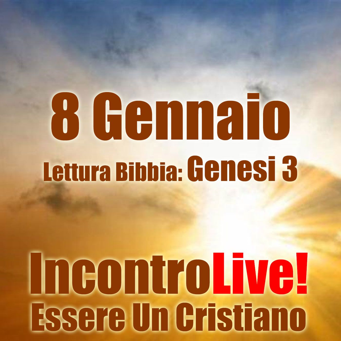Incontro Live! Essere Un Cristiano