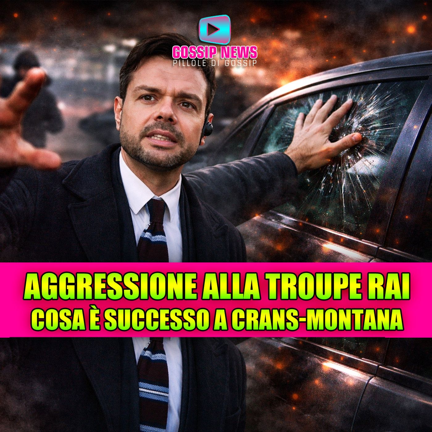 AGGRESSIONE SHOCK alla troupe RAI in Svizzera: cosa è successo davvero a Crans-Montana