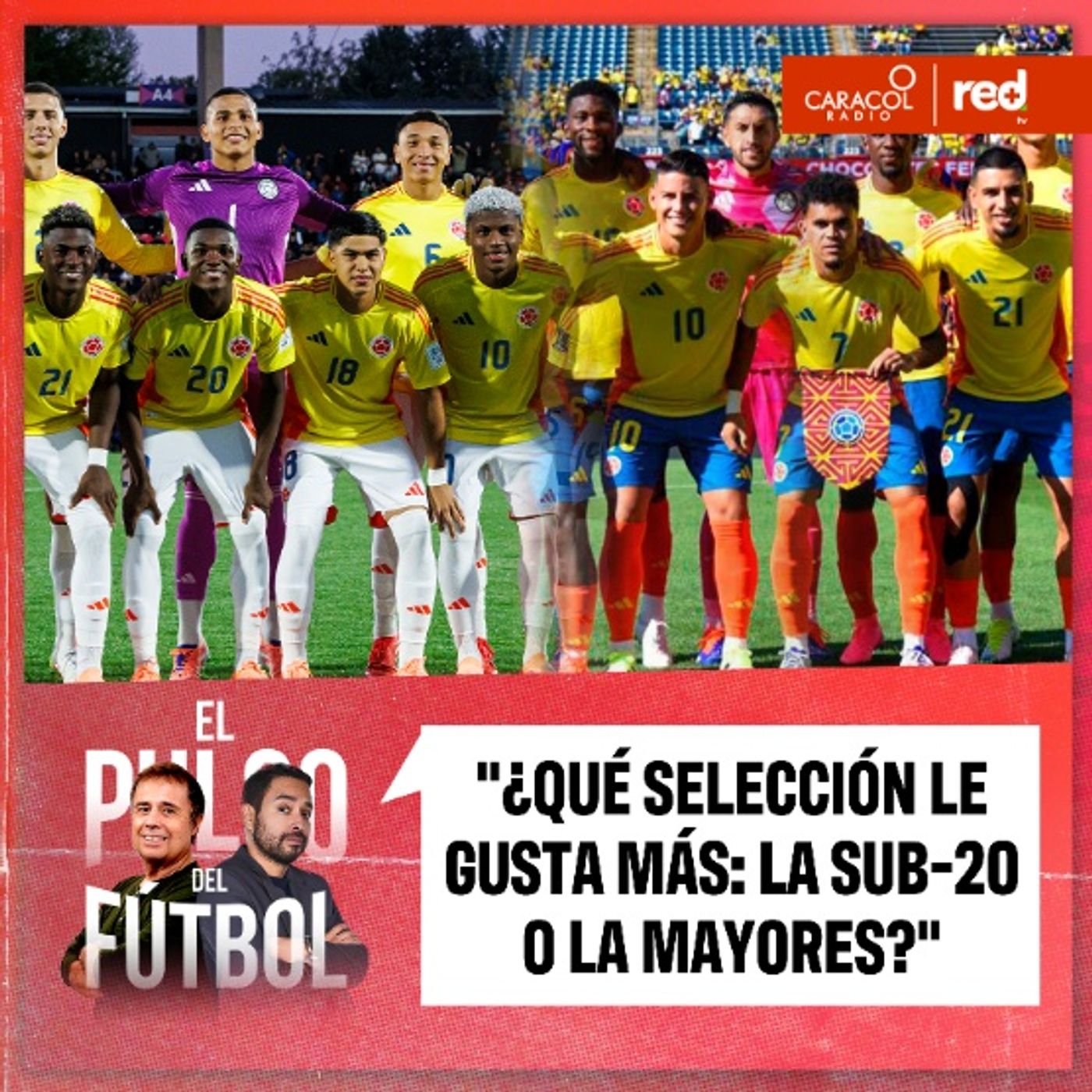 ¿Qué selección le gusta más: la Sub-20 o la Mayores?