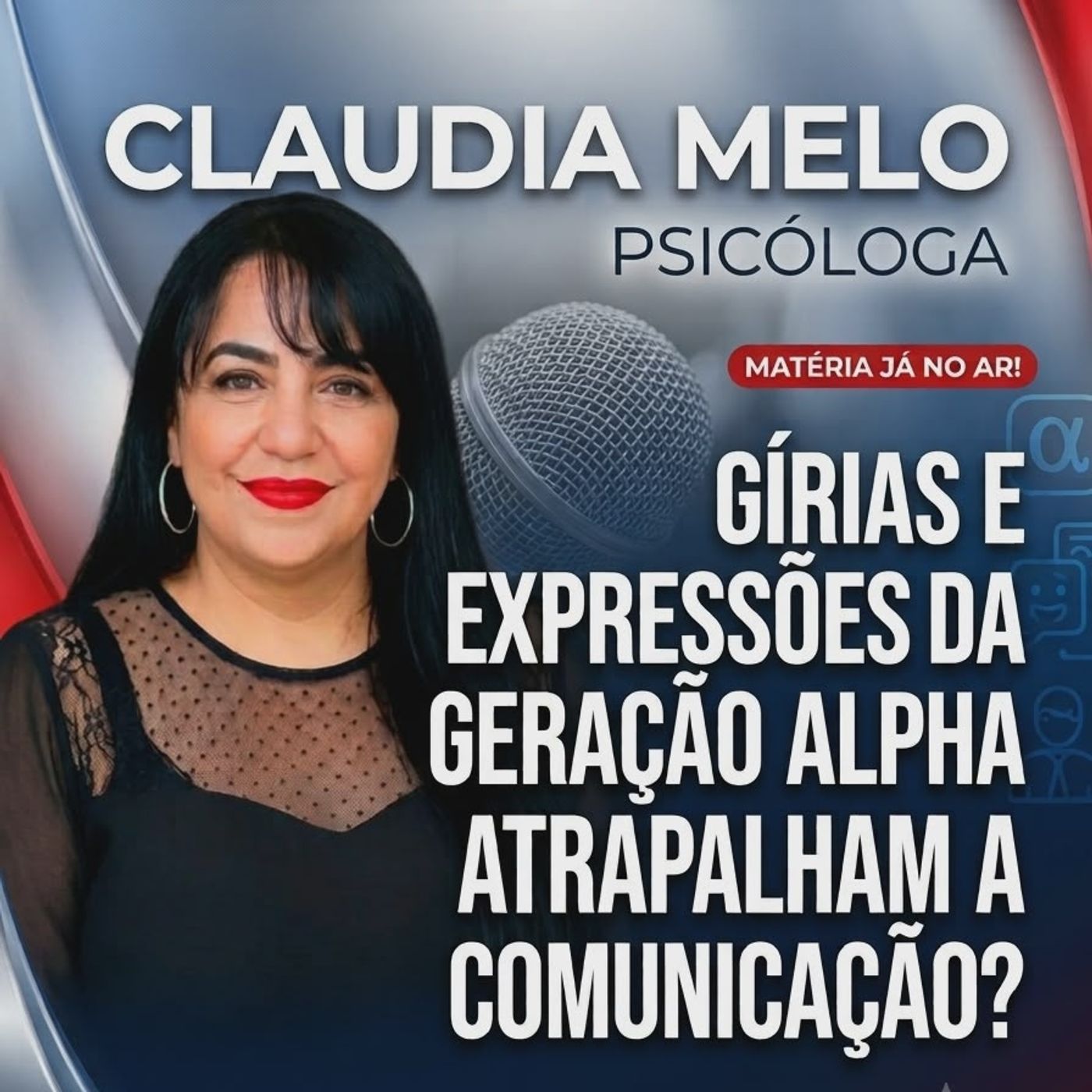 RÁDIO RECORD: EXPRESSÕES E GÍRIAS DA GERAÇÃO ALPHA DIFICULTAM COMUNICAÇÃO? episode artwork