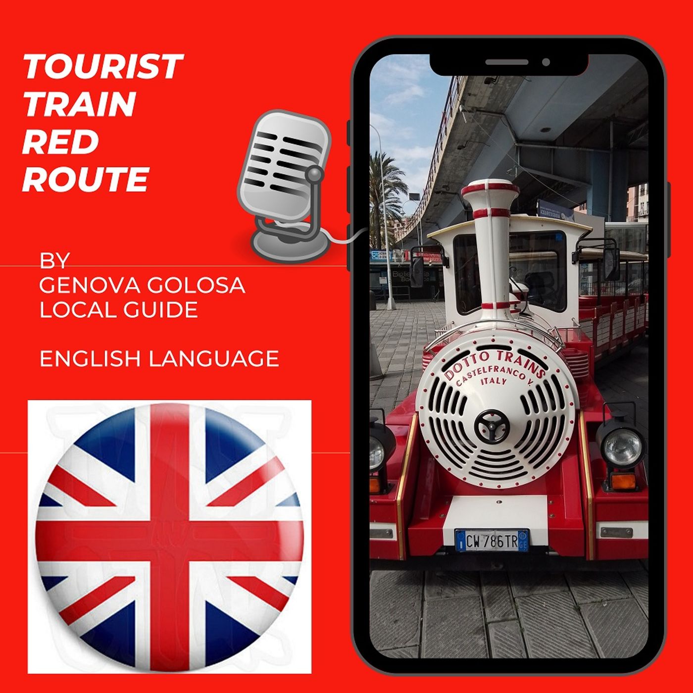Percorso Rosso trenino turistico Genova