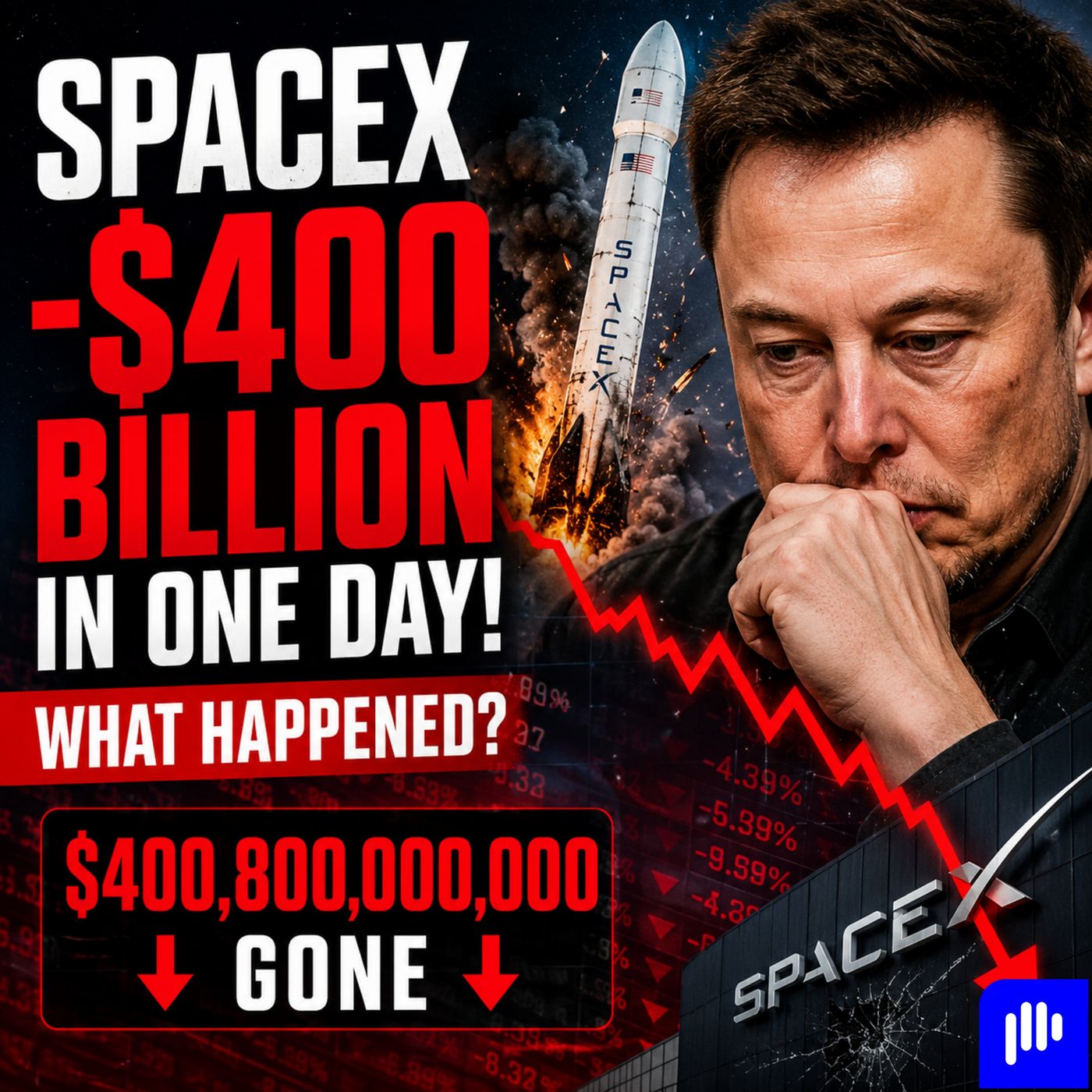 SpaceX Loses $400 Billion What Is Really Happening Now episode artwork