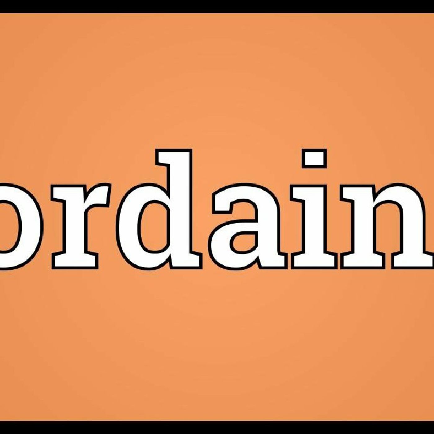 Ordained (Hebrew): A Biblical Perspective