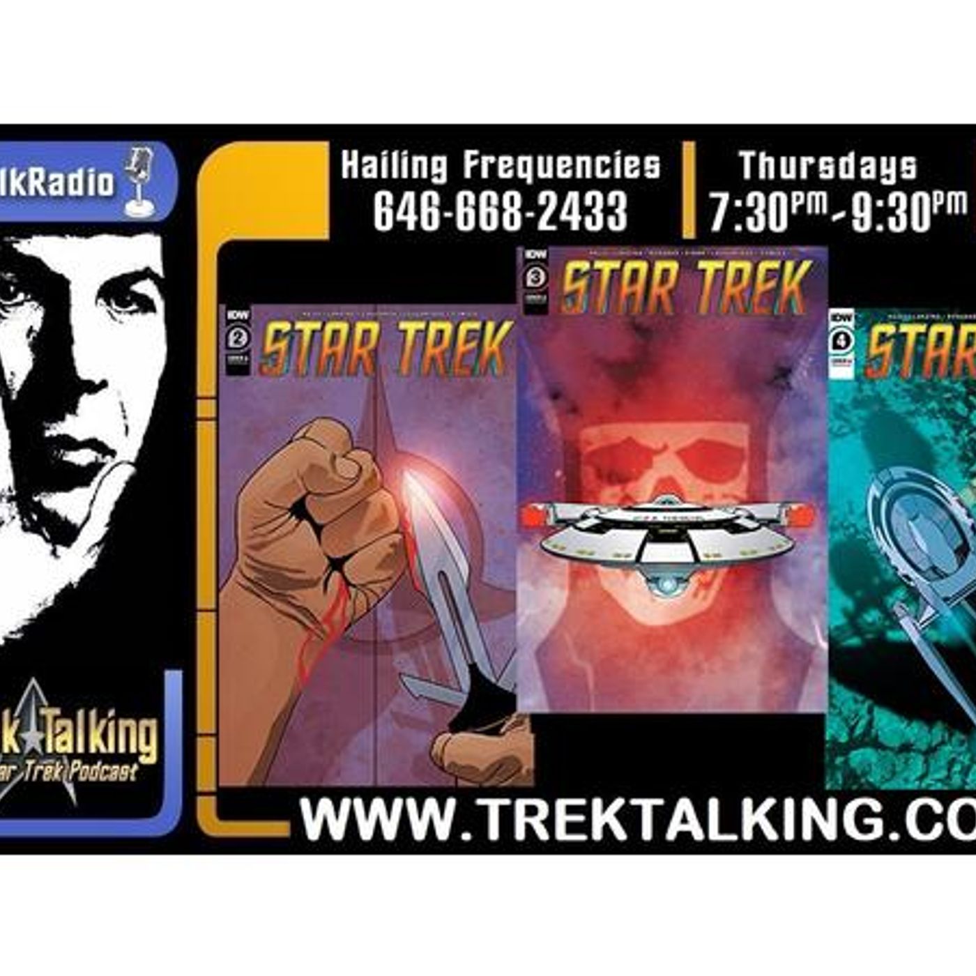 COMIC CORNER - IDW Star Trek 2022 issue #2, 3 and 4, Trek Long Island