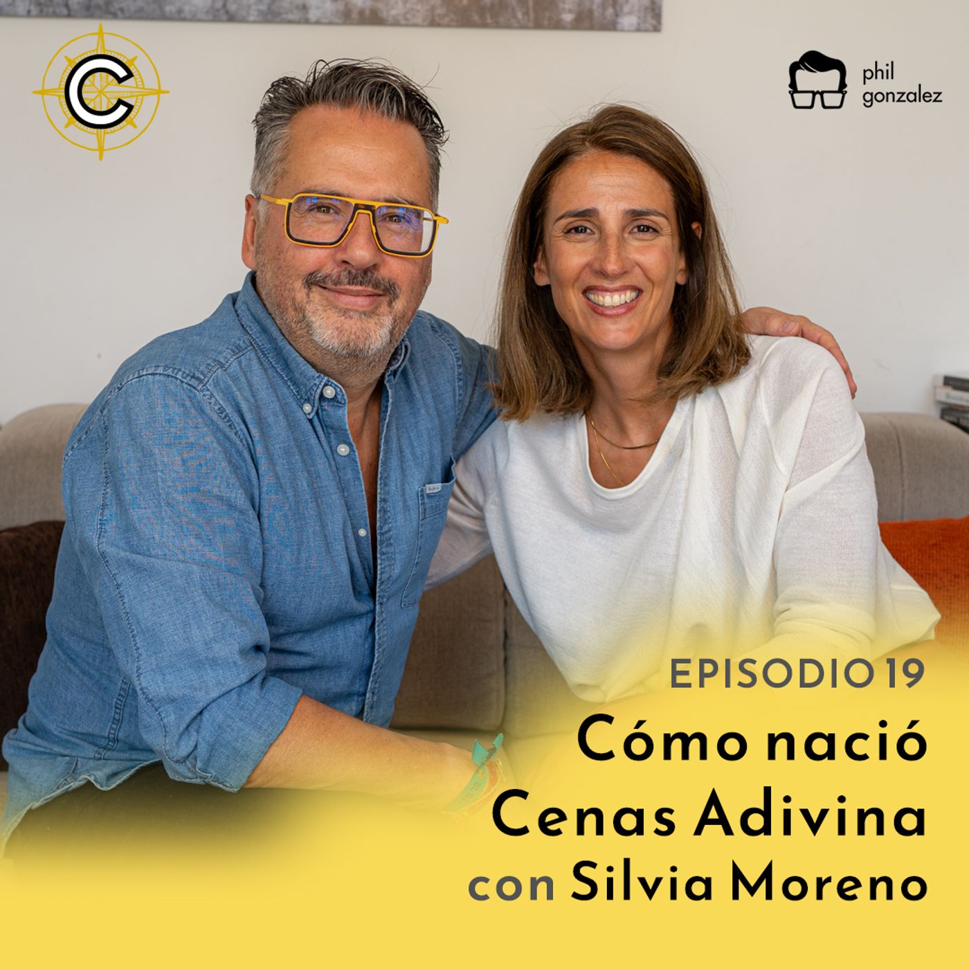 19 - ¿Cómo nació Cenas Adivina? con Silvia Moreno episode artwork