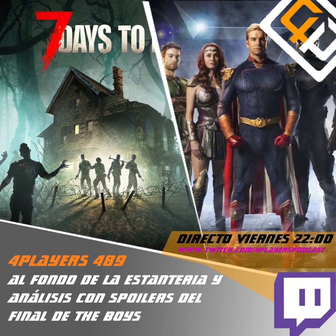 4Players 489 al fondo de la estanteria y análisis con spoilers del final de the boys episode artwork
