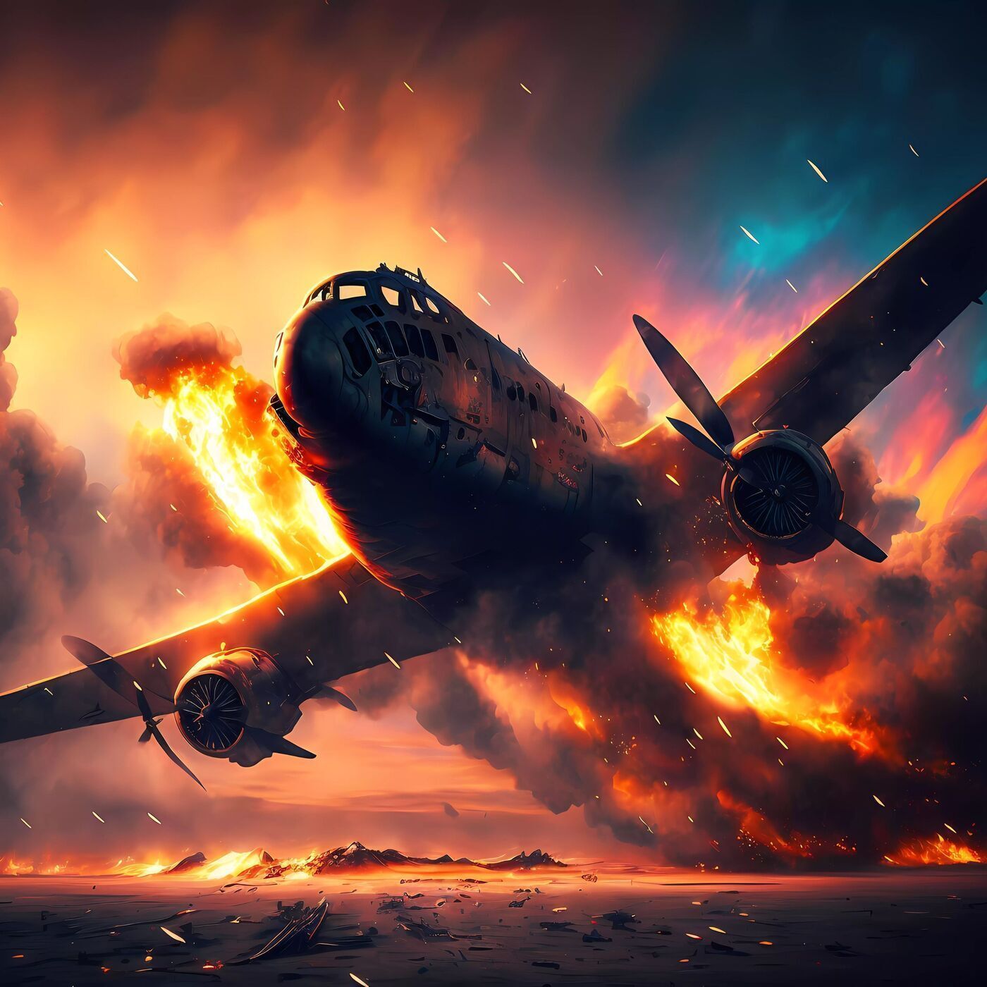 cover of episode S7: Shot Down: The true story of pilot Howard Snyder and the crew of the B-17 Susan Ruth