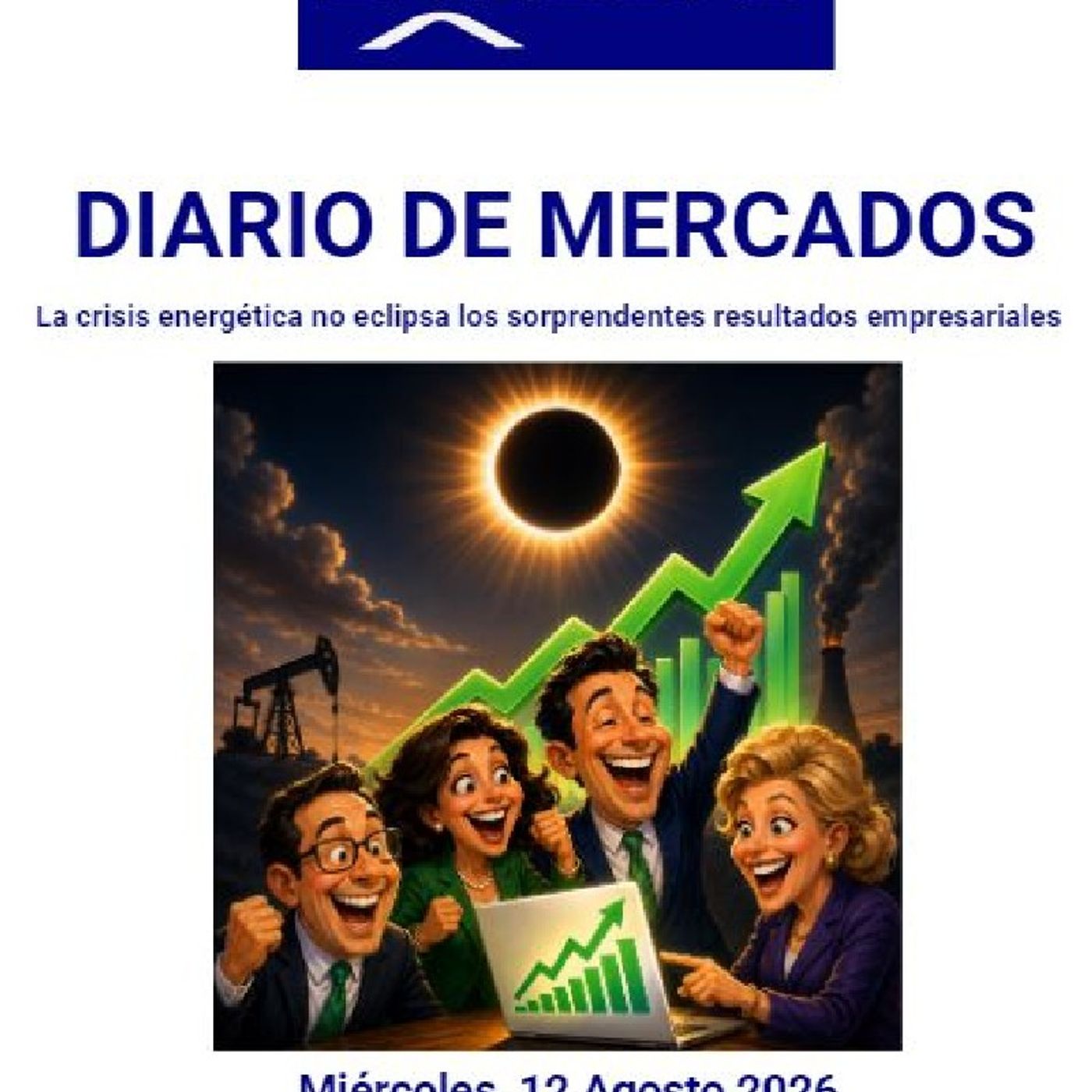 PODCAST en abierto DIARIO DE MERCADOS Miércoles 12 Agosto 2026 episode artwork