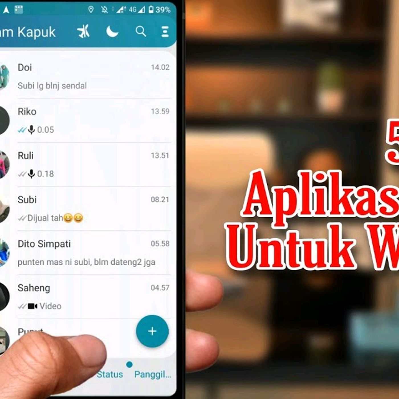5 Aplikasi Keren ini Bikin WhatsApp Jadi Canggih(MP3_160K)