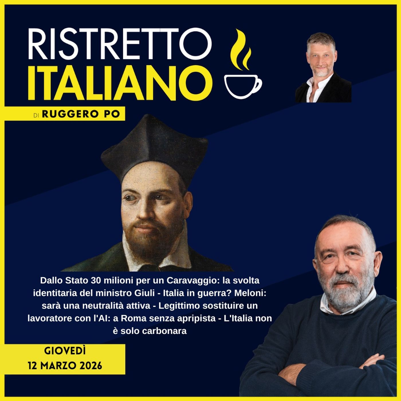 Ristretto Italiano - 12 marzo 2026 episode artwork